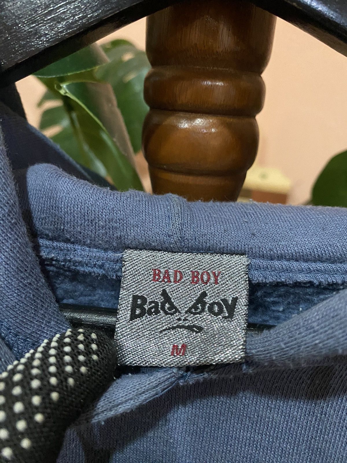 Vintage Vintage Bad Boy Hoodie – To Each His Own – 90s Streetwear Size US M / EU 48-50 / 2 - 5 Thumbnail