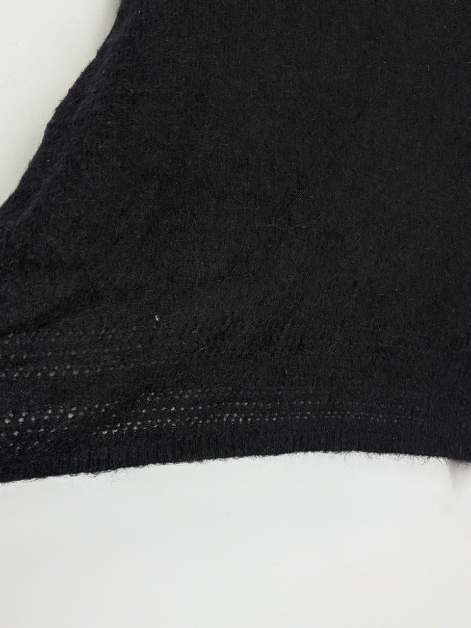Sezane La Maille Sezane Mohair Black Cardigan Size S / US 4 / IT 40 - 14 Thumbnail