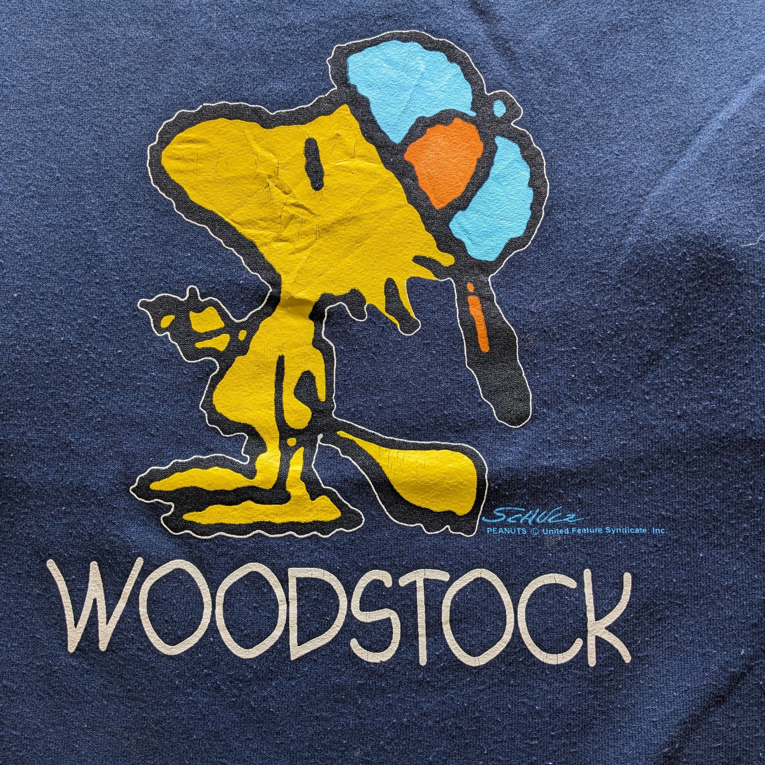 Other Vintage Snoopy WOODSTOCK Peanuts Cartoon Sweatshirt Size US M / EU 48-50 / 2 - 2 Thumbnail