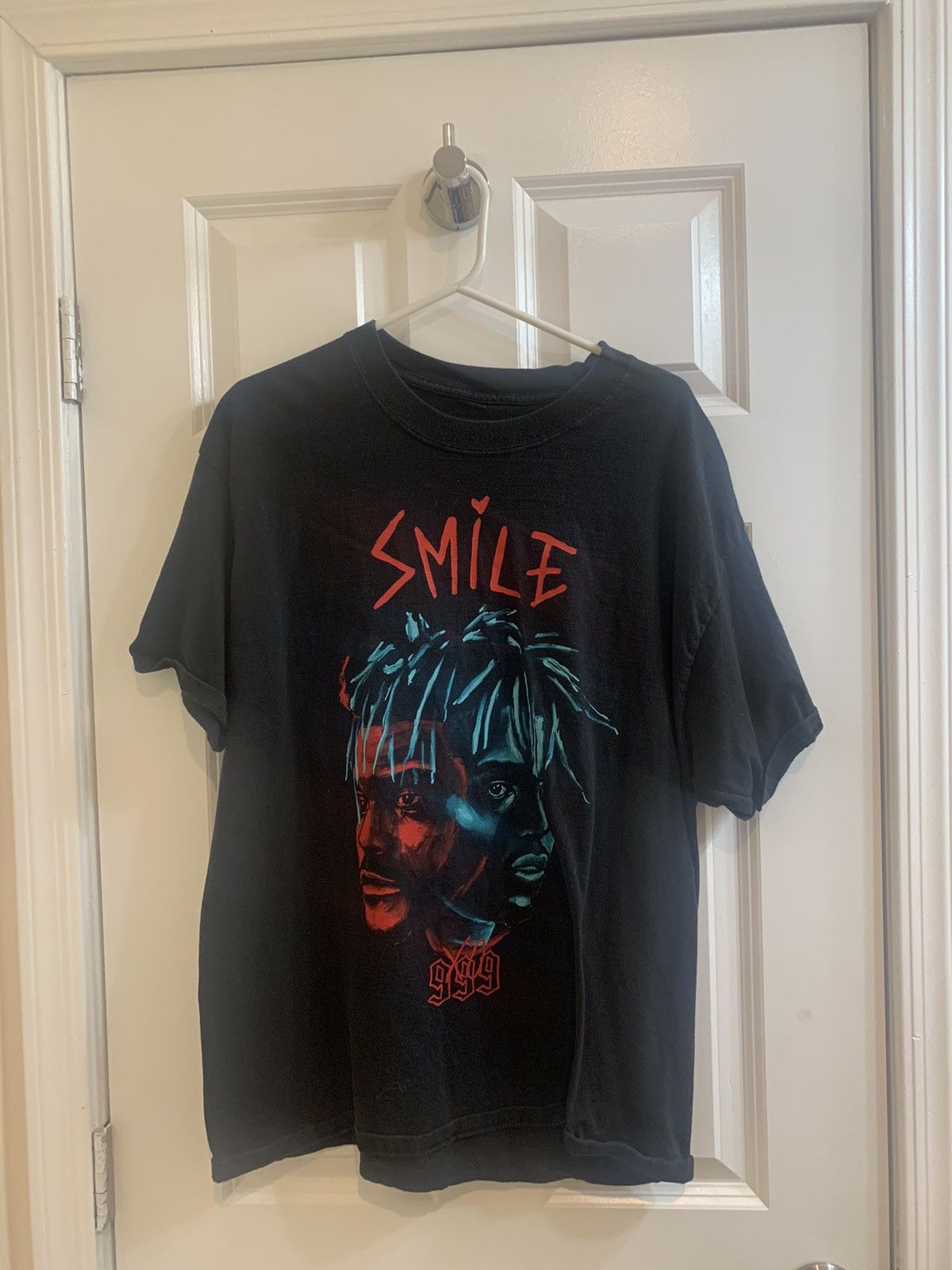 999 Club Juice WRLD x The Weeknd - SMILE Face Tee (XL) Size US XL / EU 56 / 4 - 1 Thumbnail