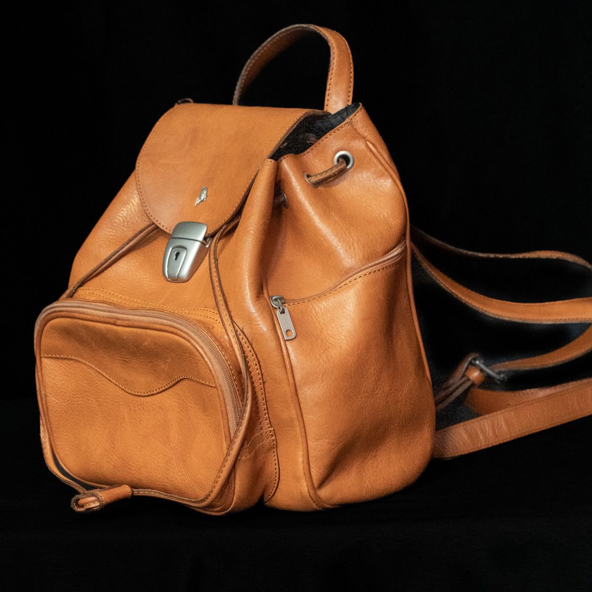 Other SCHEDONI Ferrari Lamborghini Leather Backpack - ULTRA RARE Size ONE SIZE - 2 Thumbnail