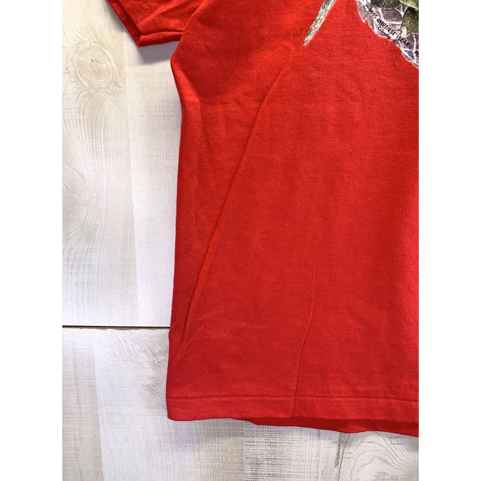 Hanes VINTAGE Hanes Shirt 1995 Single Stitch Graphic Dove Birds Heart Red XL Womens Mens Boys Girls Shirts? Size XL / US 12-14 / IT 48-50 - 7 Thumbnail