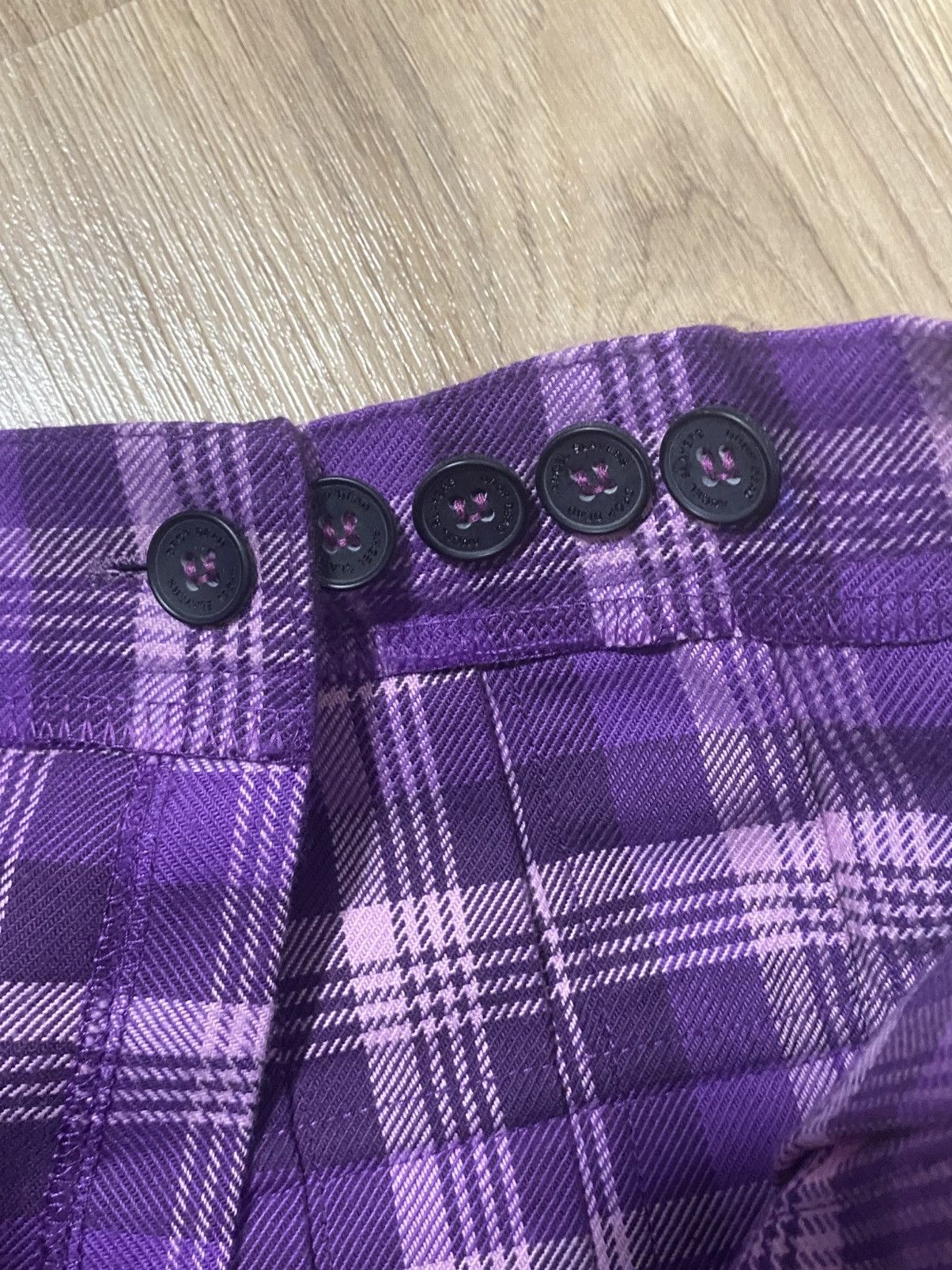 Drop Dead Clothing Drop Dead Checkered Japanese School Style Mini/Midi Skirt S Size 28" / US 6 / IT 42 - 7 Thumbnail