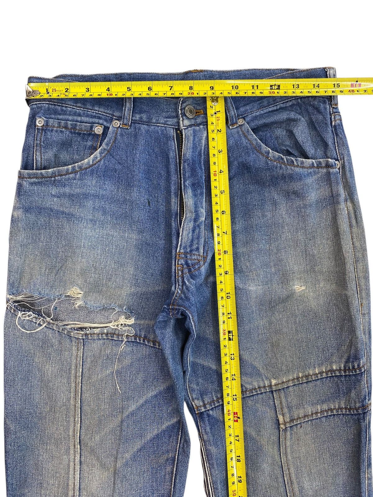 Japanese Brand Japanese Brand Arrow Line Style Wide Leg Jeans Size US 30 / EU 46 - 9 Thumbnail