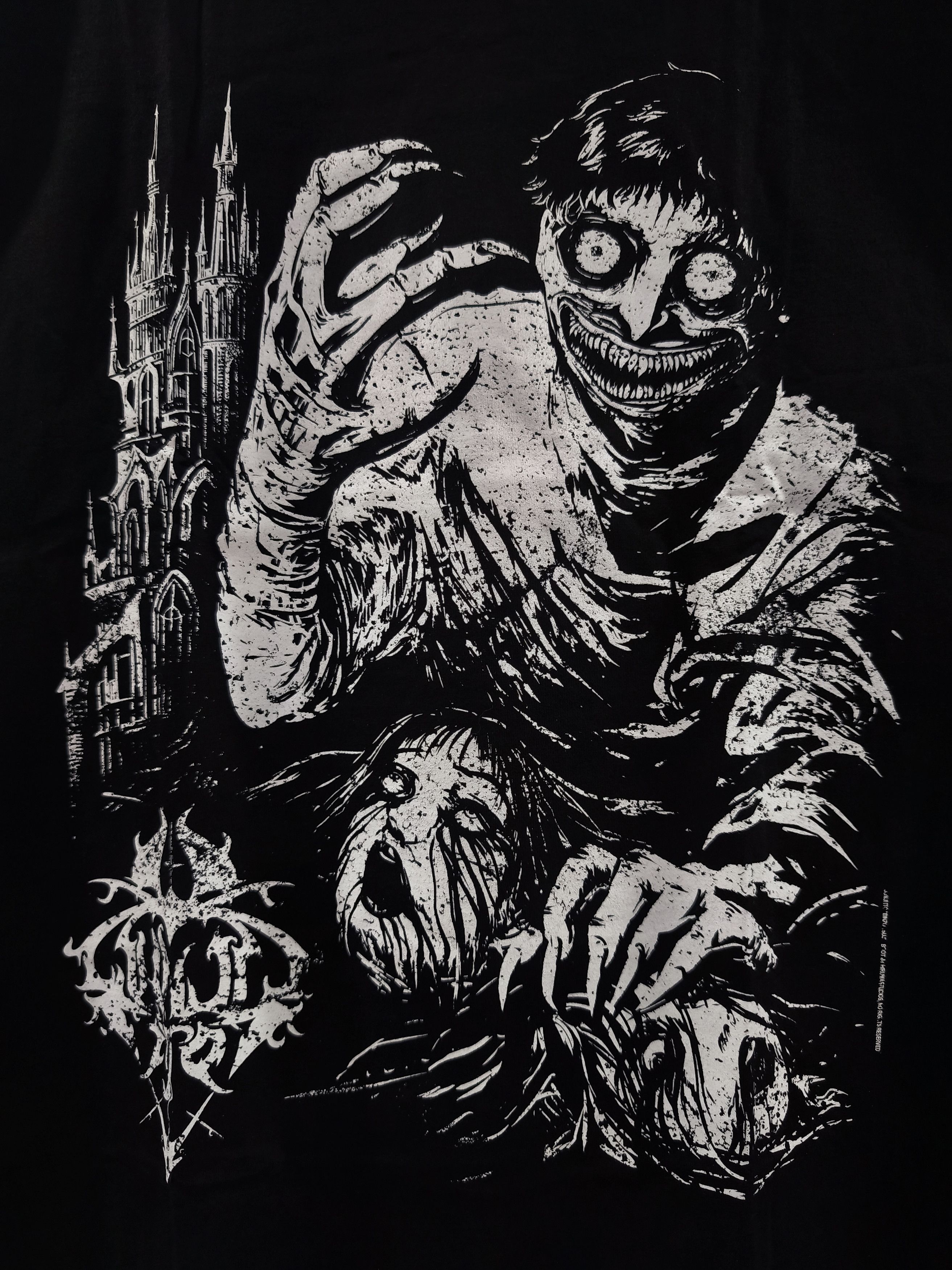 Anime Junji Ito Binzo Tsuji T-shirt Size US XL / EU 56 / 4 - 2 Thumbnail