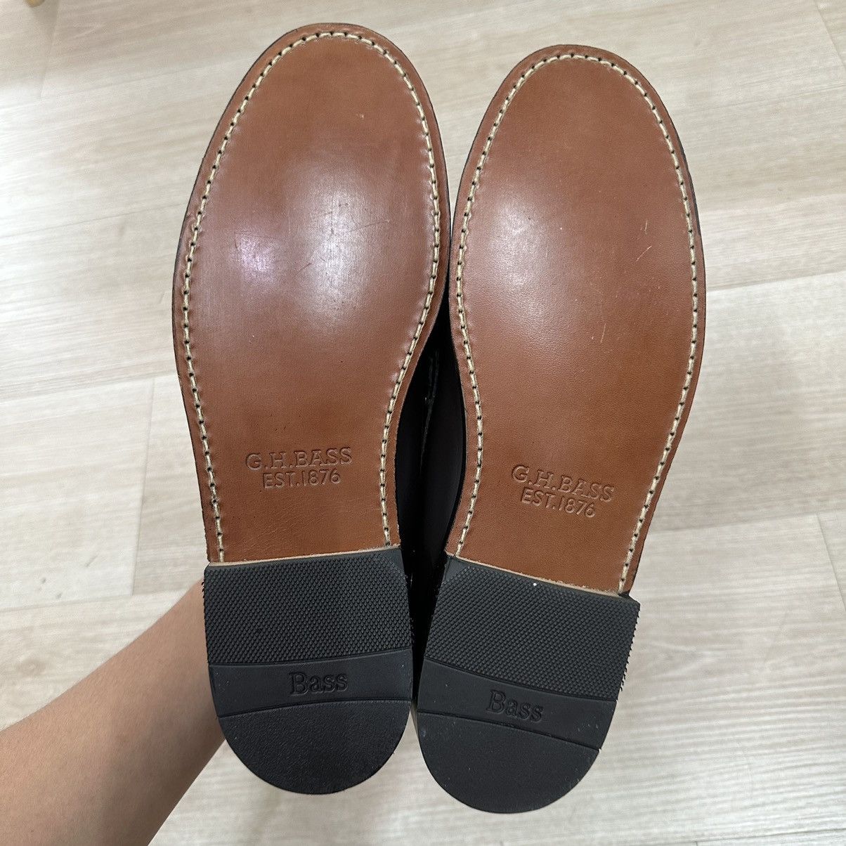 G.H. Bass & Co. GH BASS loafer brown/white Size US 9.5 / EU 42-43 - 6 Thumbnail