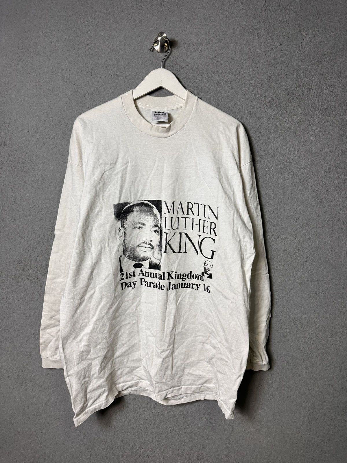 Vintage Martin Luther King Kingdom Day Parade 2006 Long Sleeve 2XT Size US XXL / EU 58 / 5 - 1 Thumbnail