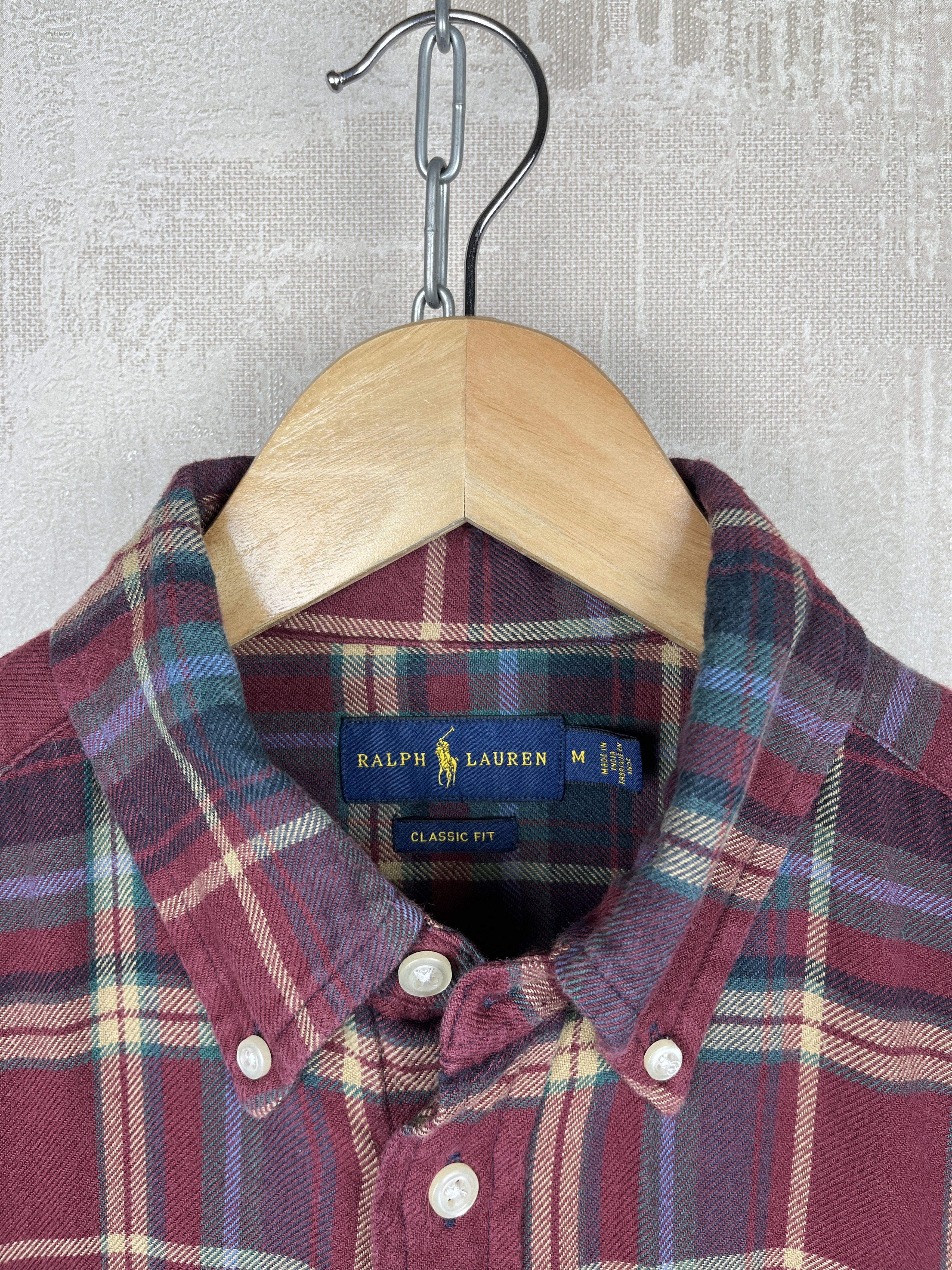 Ralph Lauren Ralph Lauren Check Plaid Flannel Long Sleeve Shirt Size S-M Size US M / EU 48-50 / 2 - 5 Thumbnail
