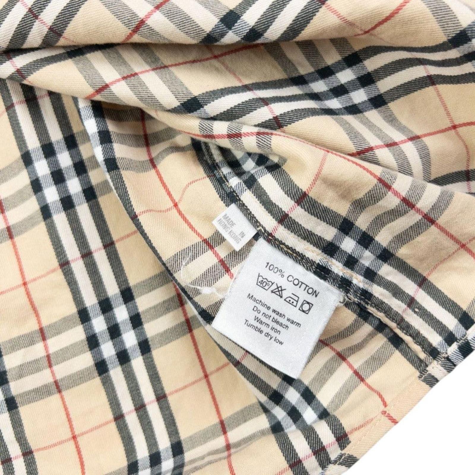 Burberry Vintage Burberry Nova Check Long Sleeve Button Up Shirt S Size US S / EU 44-46 / 1 - 7 Thumbnail