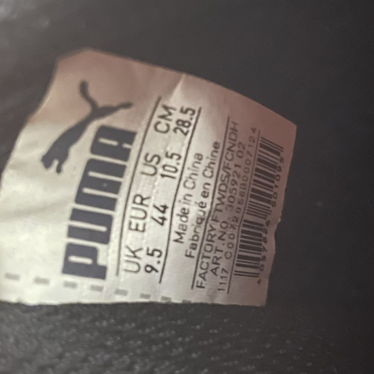 Ferrari × Puma Vintage Puma Ferrari Black Leather Low Sneakers boots speed Size US 10.5 / EU 43-44 - 5 Thumbnail