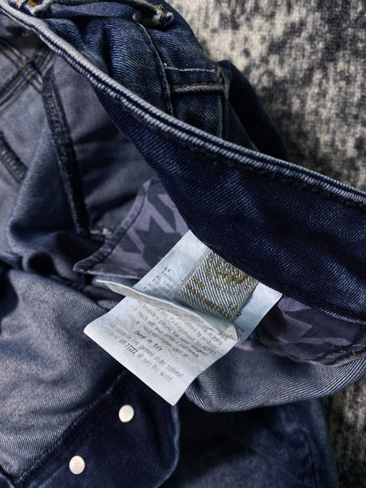 Diesel × Diesel Black Gold × Vintage Vintage Diesel Black Gold Denim Jeans Y2K STYLE 90s Size US 32 / EU 48 - 7 Thumbnail