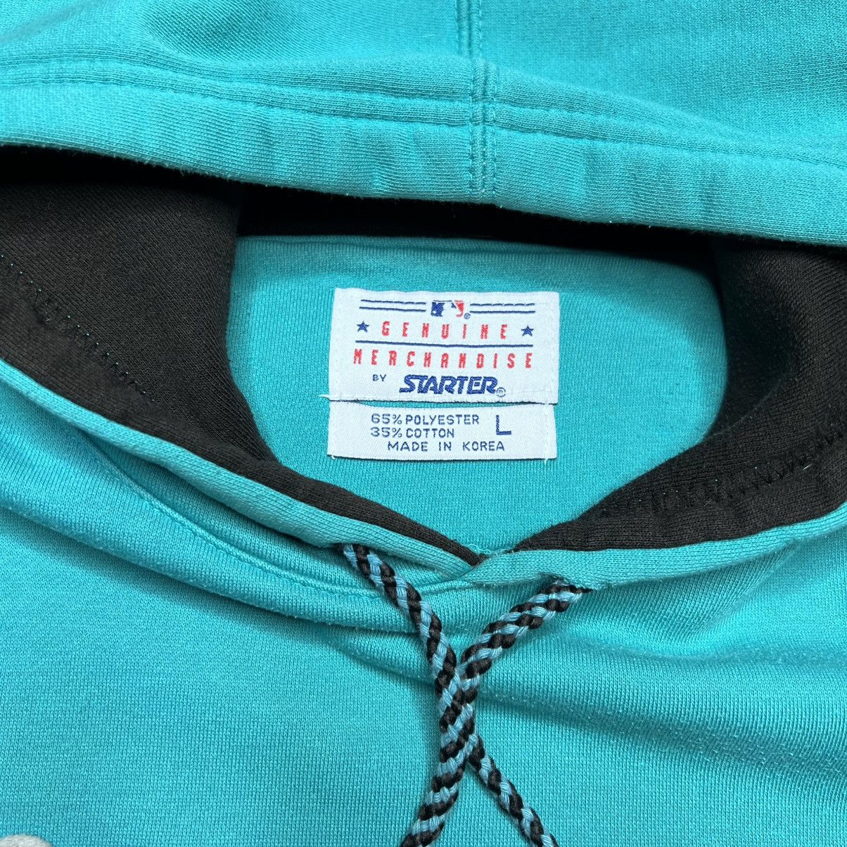Starter Vintage 1990s MLB Florida Marlins Starter Tailsweep Hoodie Size US L / EU 52-54 / 3 - 2 Thumbnail