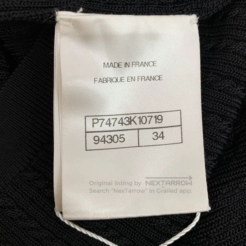 Chanel Chanel Black logo diamond buckle suspender knitted vest Size XXS / US 00 / IT 34 - 7 Thumbnail