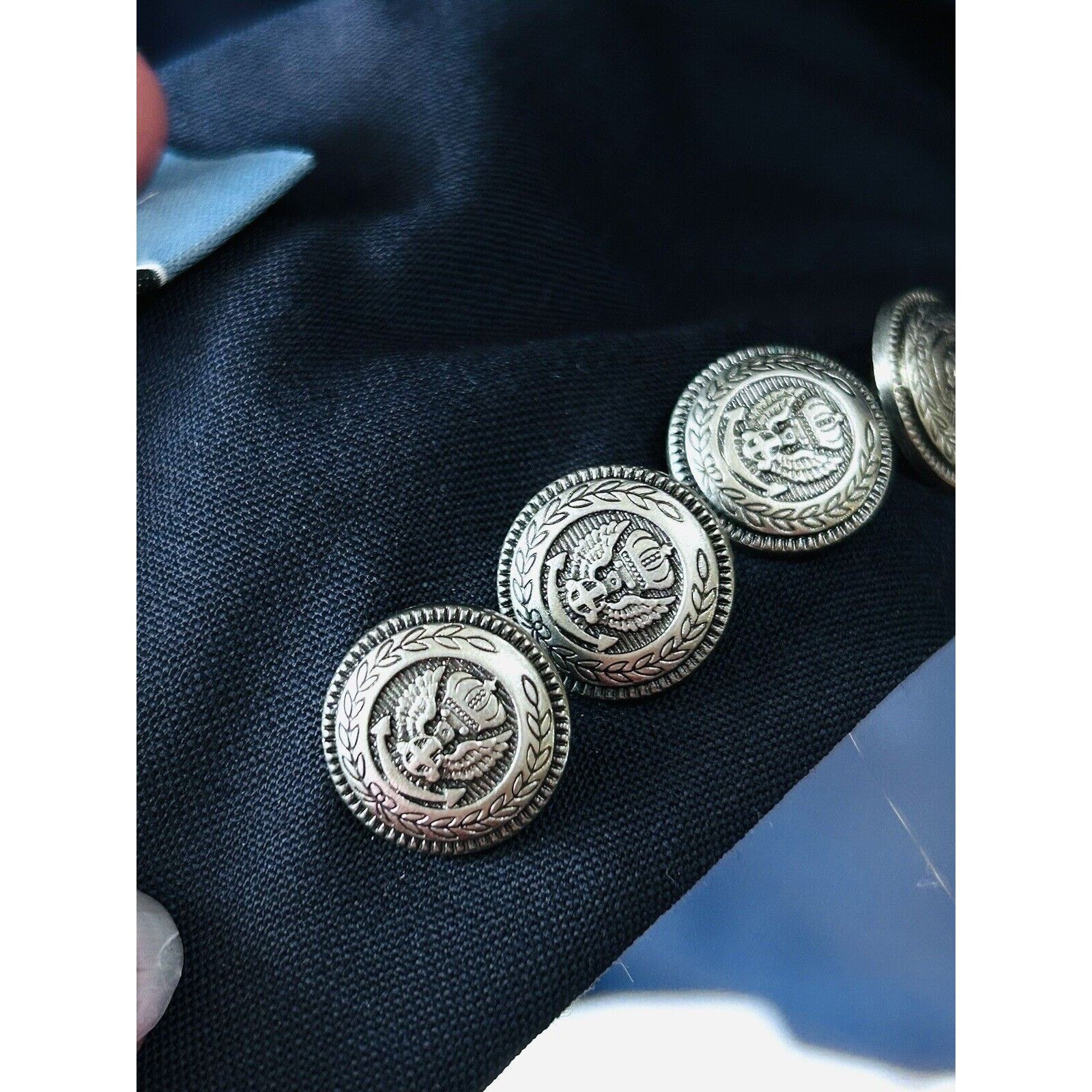 Jos. A. Bank Jos A Bank Stays Cool Navy Suit Blazer 3 Button Size 52R NWT Size 52R - 6 Thumbnail