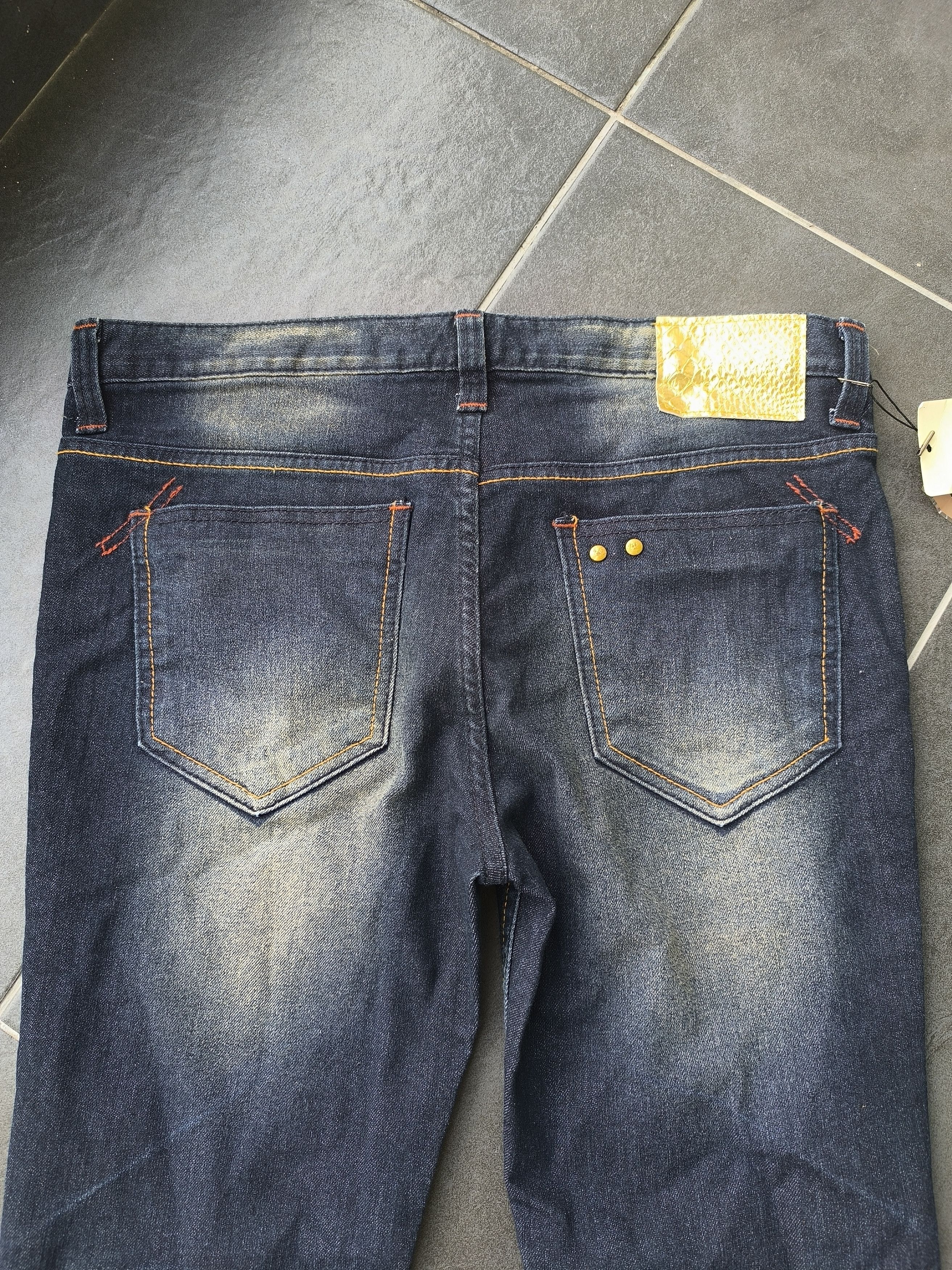 Japanese Brand × Vanquish × Vintage NOS VANQUISH GOLD JEANS Size US 34 / EU 50 - 6 Thumbnail
