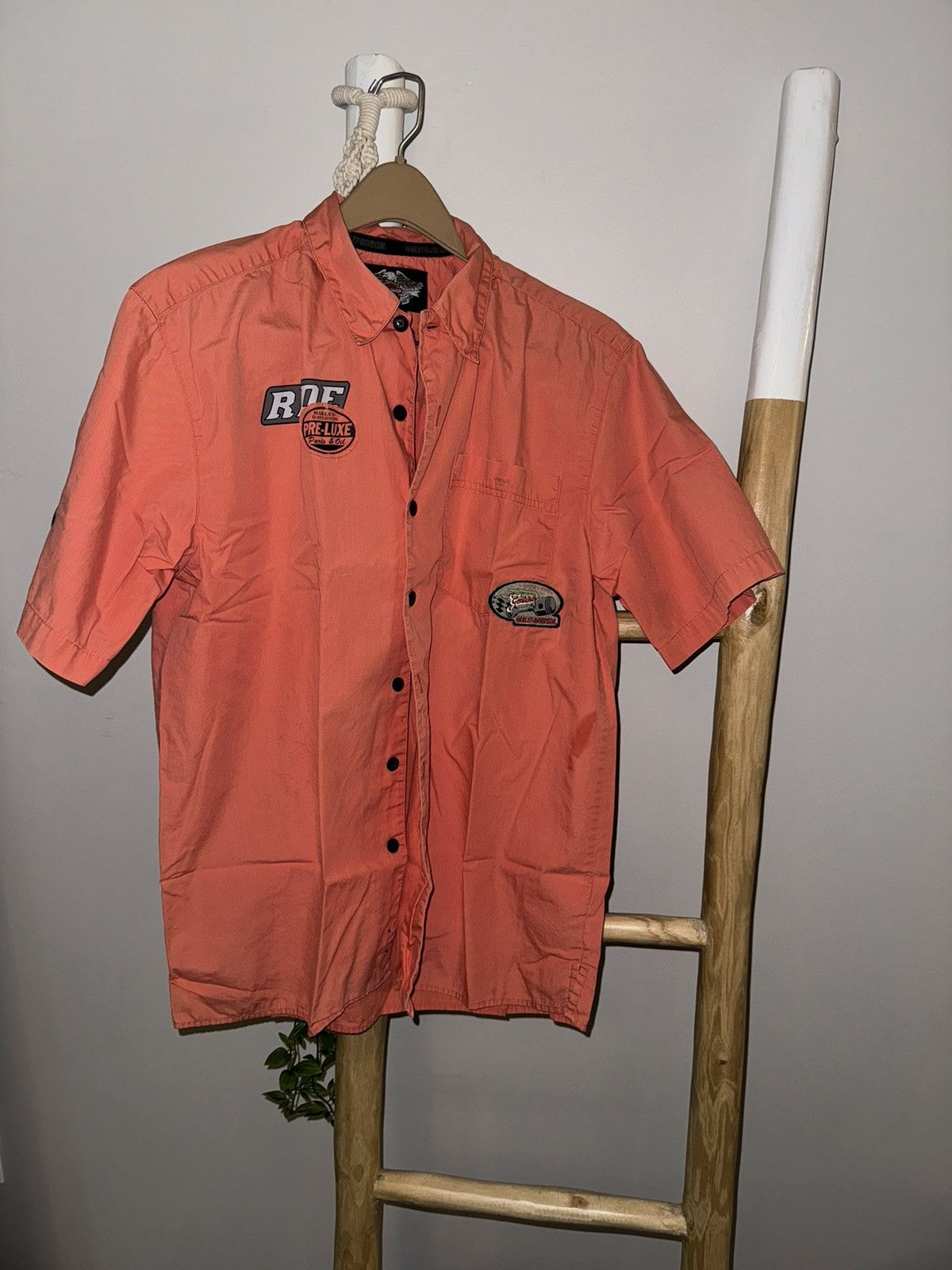 Harley Davidson Harley Davidson short sleeve button up shirt Size US M / EU 48-50 / 2 - 1 Thumbnail