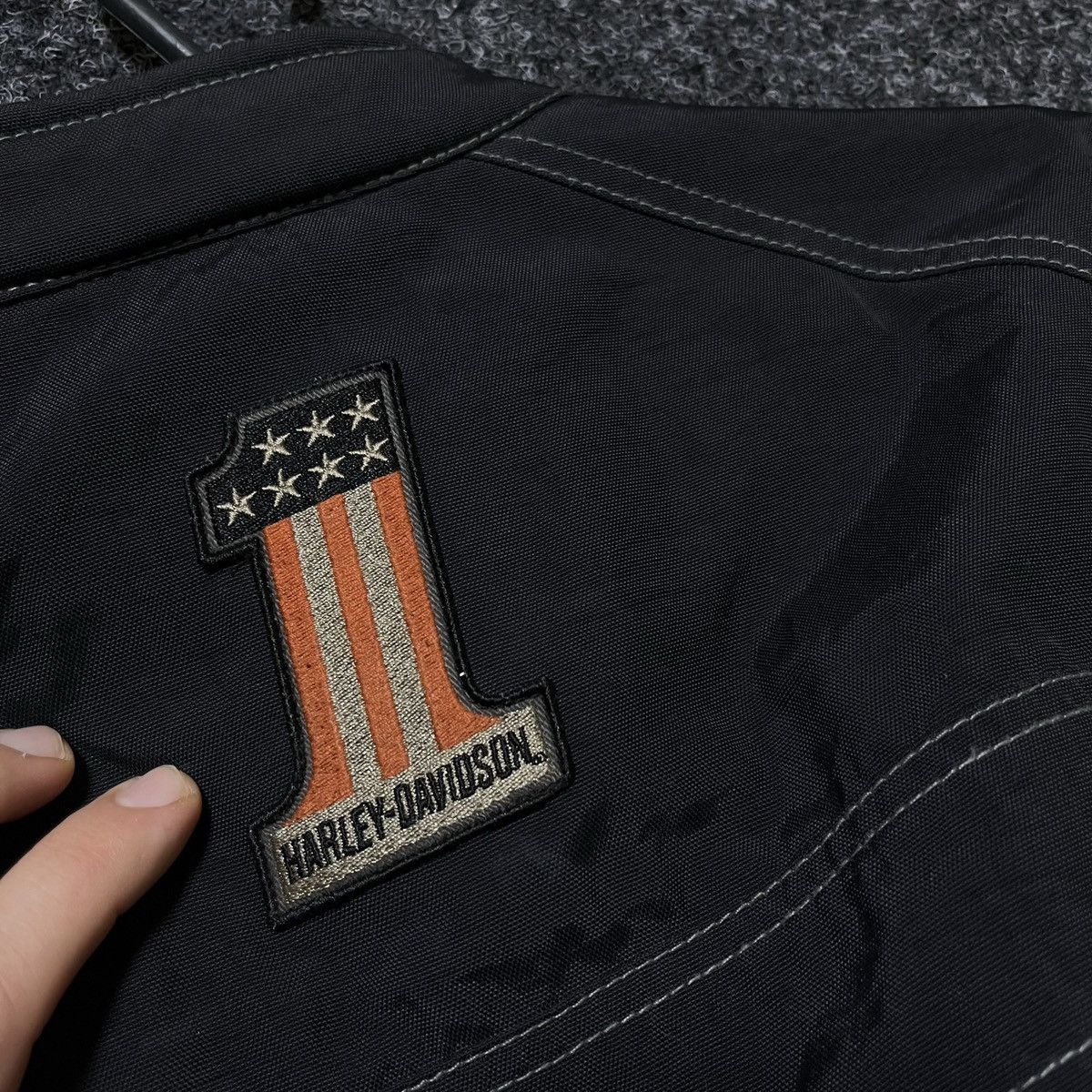 Harley Davidson Harley Davidson Nylon Riding Jacket Biker Size US M / EU 48-50 / 2 - 8 Thumbnail