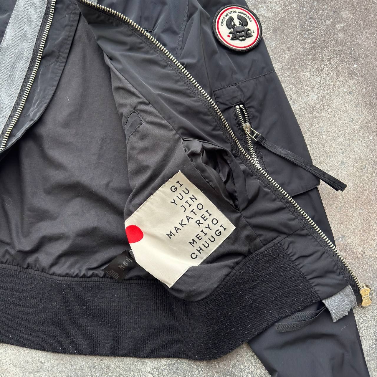 20471120 × Japanese Brand × Vintage Japanese Style Zip Details Techwear Bomber Jacket Size US M / EU 48-50 / 2 - 12 Thumbnail
