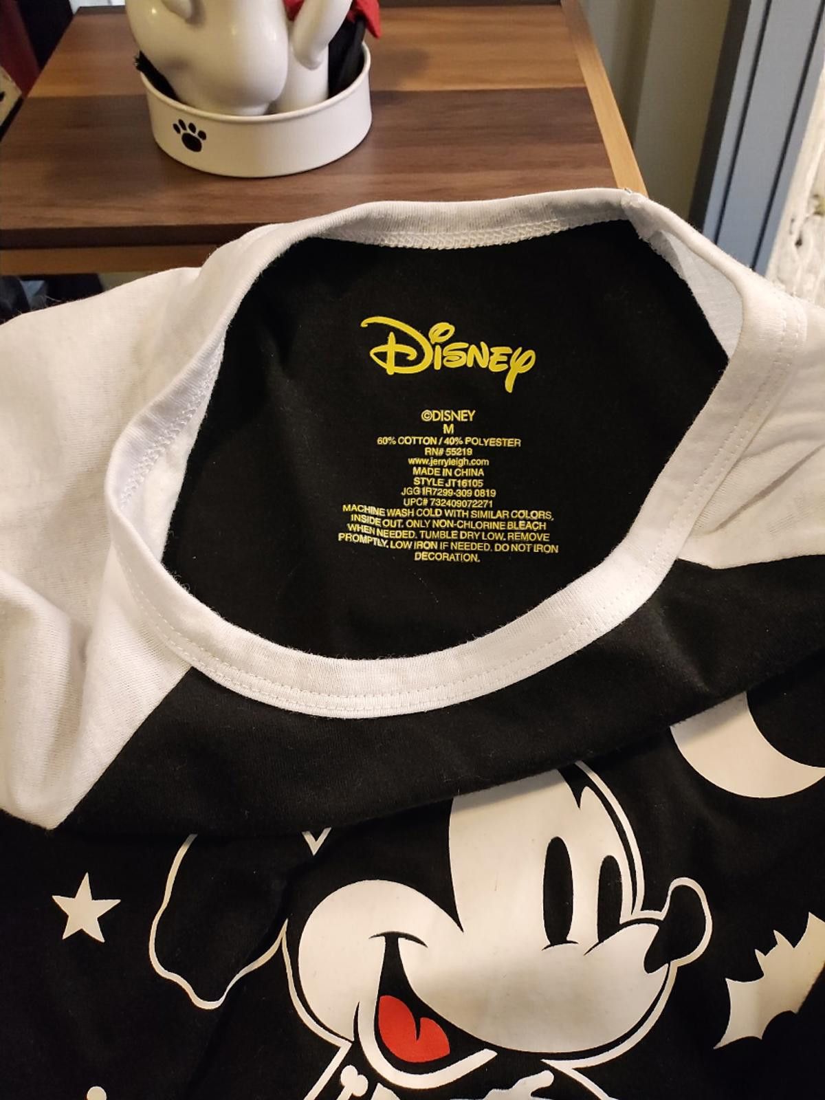 Disney Children's Medium Mickey Mouse Halloween Tee Size ONE SIZE - 6 Thumbnail