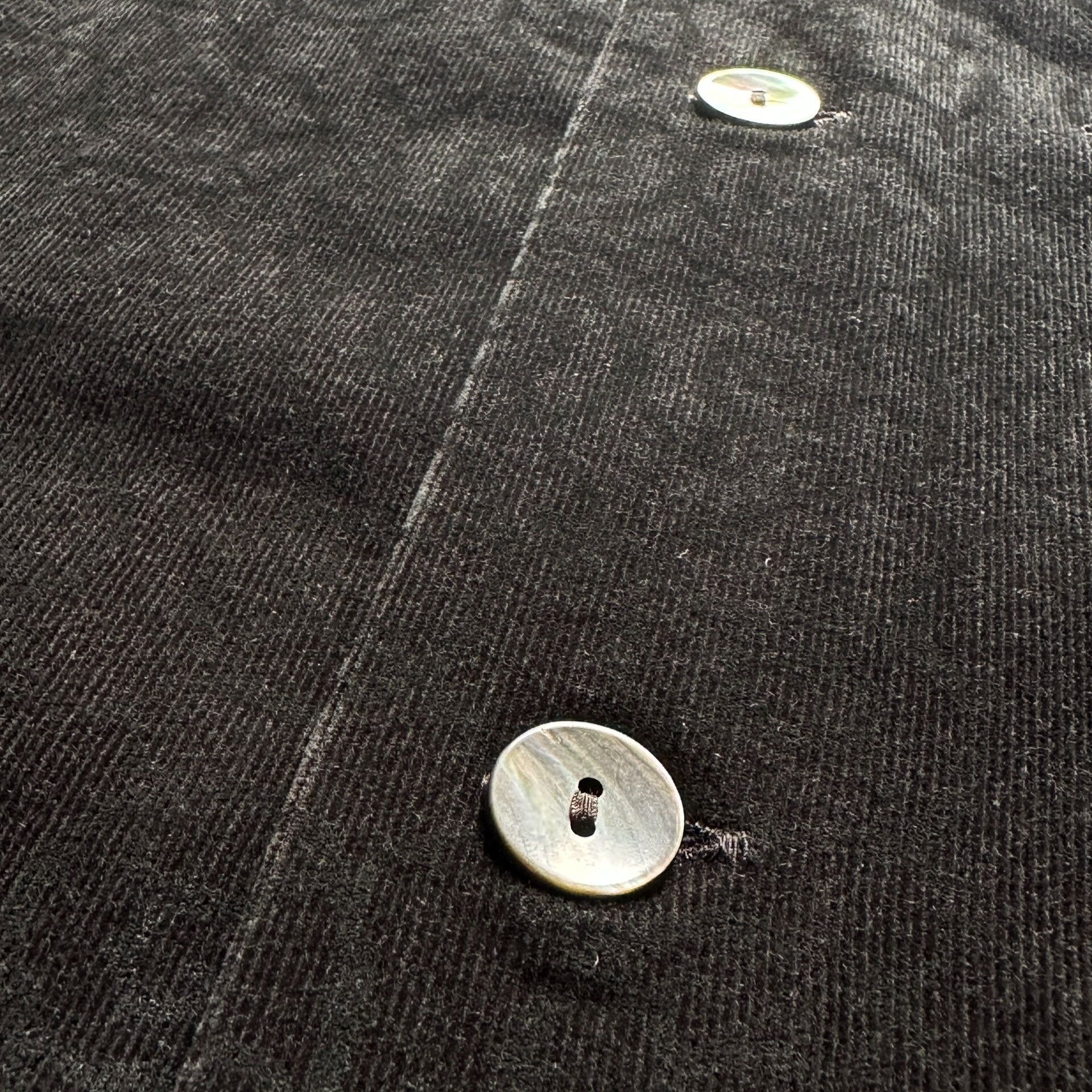 BLACK SIGN Ajidari Pattern Corduroy Gangster Shirt Size US L / EU 52-54 / 3 - 4 Thumbnail