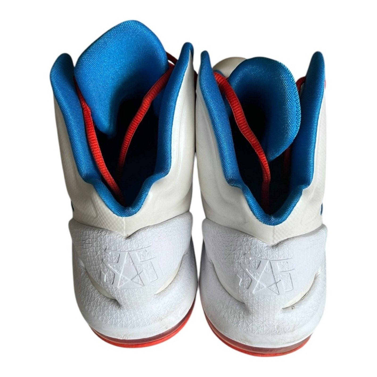 Nike Nike KD 5 Home 2012 554988-100 Sneakers White Blue Size 9 Size US 9 / EU 42 - 3 Thumbnail