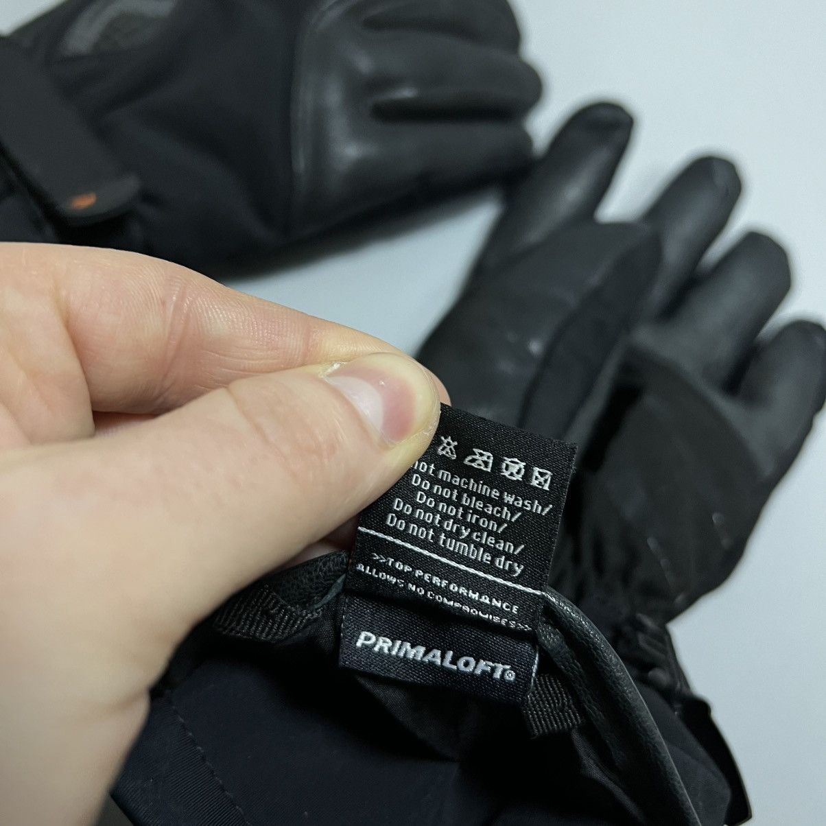 KJUS KJUS Ski Snowboard Gloves PrimaLoft Leather Black Size ONE SIZE - 19 Thumbnail