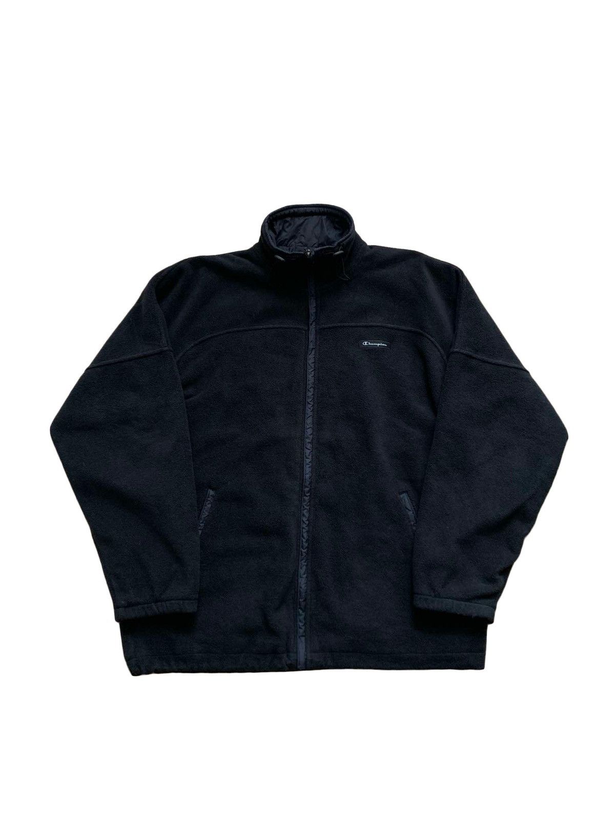 Champion × Vintage Vintage Champion Fleece Jacket Zip Polartec Windbreaker Size US XL / EU 56 / 4 - 1 Thumbnail