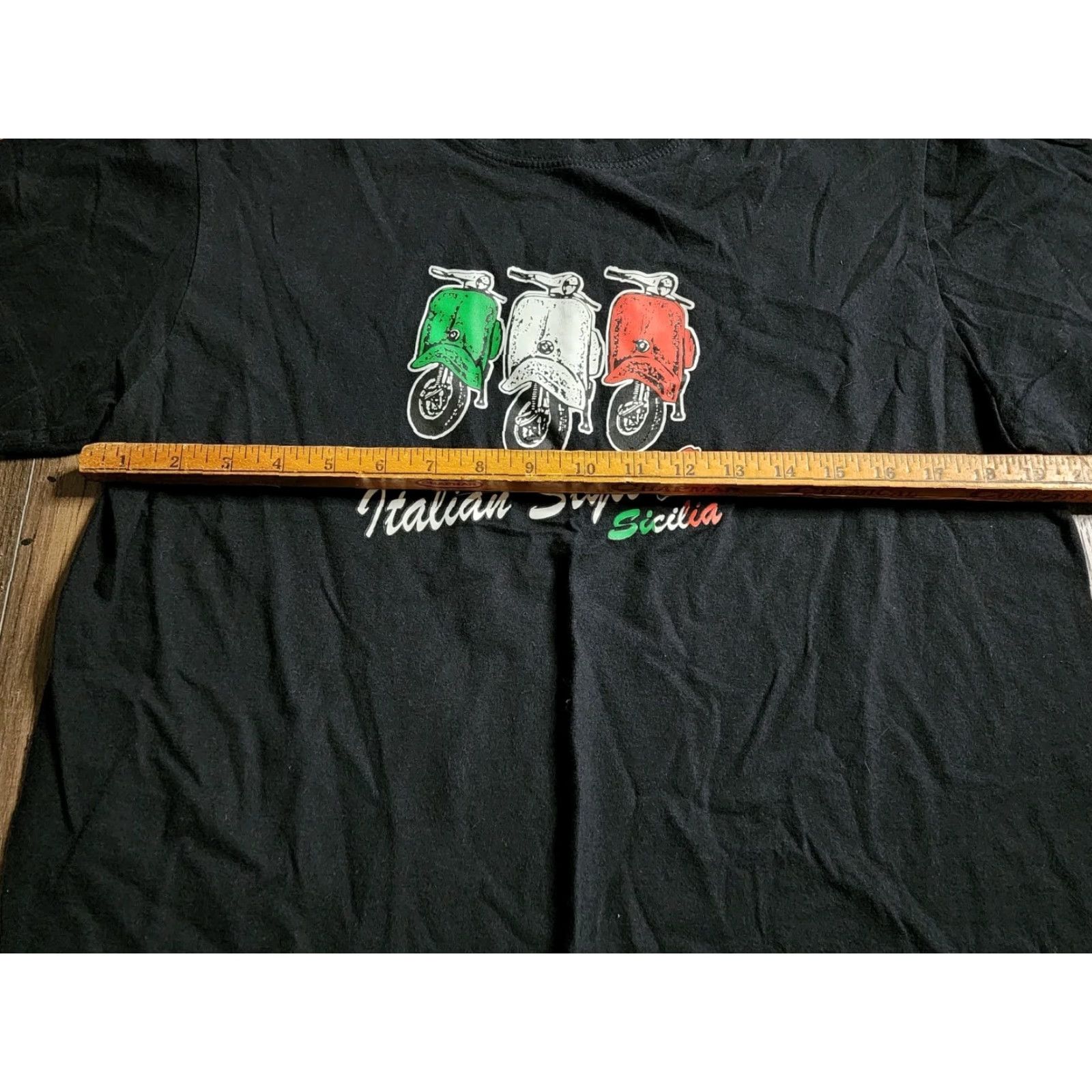 Vintage Adult M VESPA Italian Style Scooter Travel Souvenir T Shirt Size US M / EU 48-50 / 2 - 3 Thumbnail