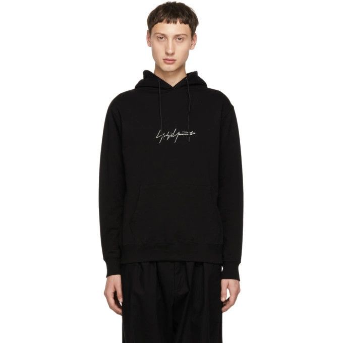 New Era × Yohji Yamamoto Yohji Yamamoto x New Era Embroidered Logo Hoodie Size US L / EU 52-54 / 3 - 1 Thumbnail