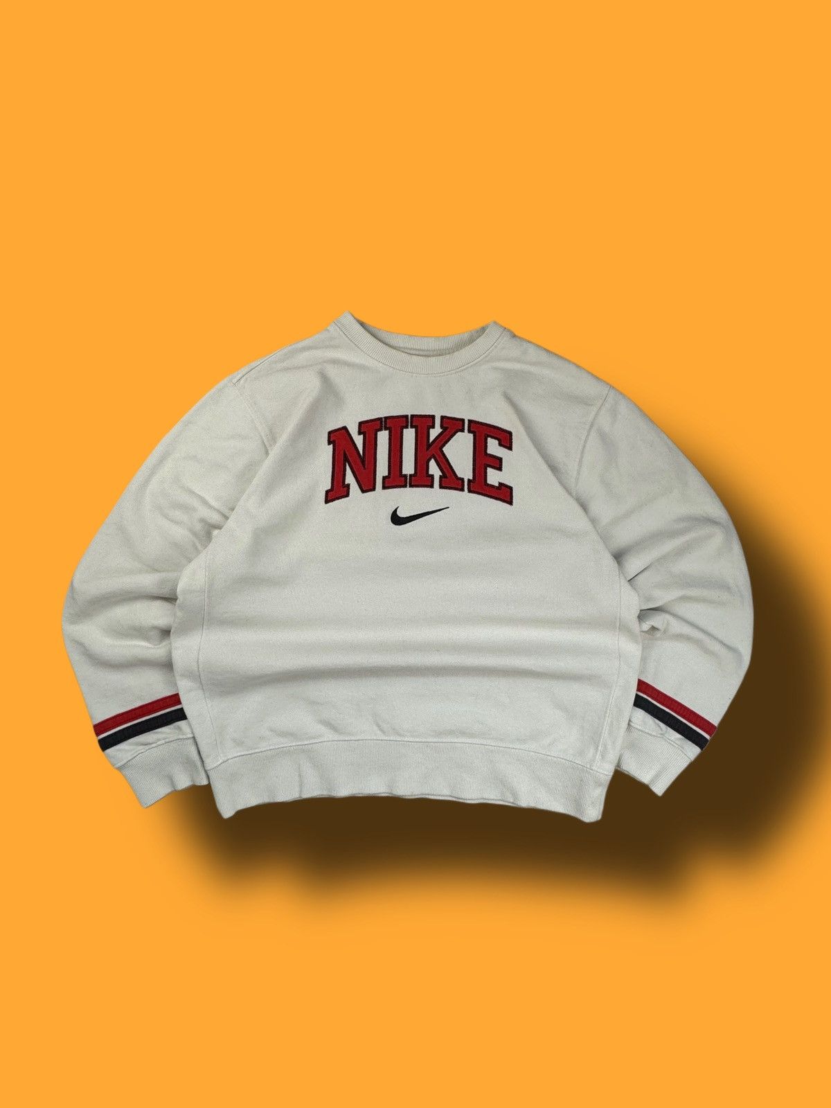 Nike × Vintage NIKE VINTAGE CENTER LOGO OVERSIZE BOXY SWEATSHIRT Size US M / EU 48-50 / 2 - 1 Thumbnail