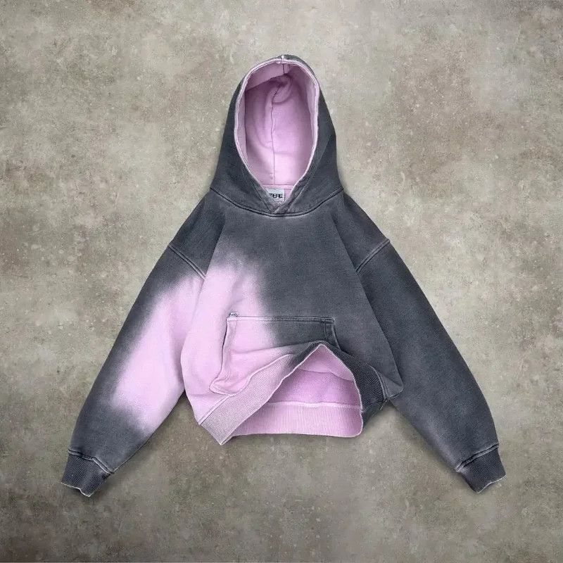 Other Pink Casual Tie Dye Hoodie Size US XL / EU 56 / 4 - 1 Thumbnail