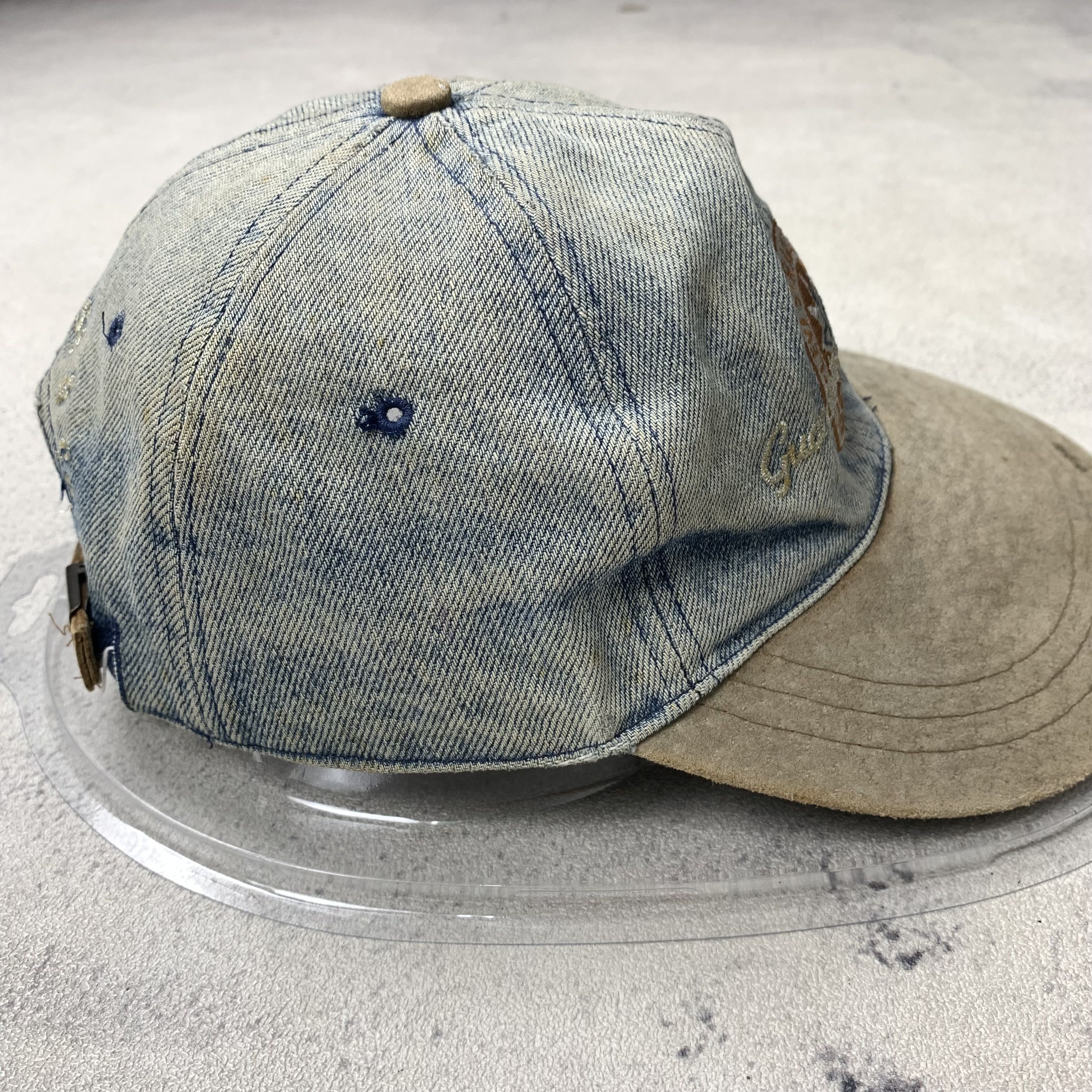 Levi's Vintage Levi's Levi Strauss Denim Hat Rugged Mud Wash Size ONE SIZE - 5 Thumbnail