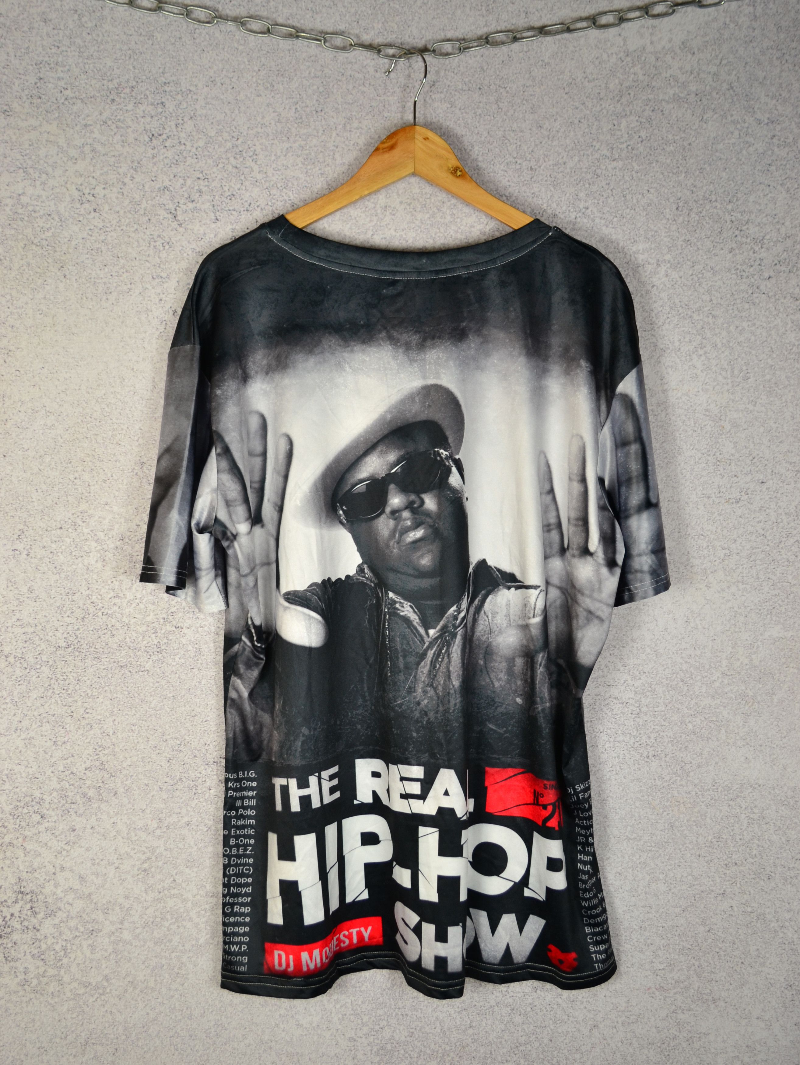 Band Tees × Rap Tees Notorious Big The Real Hip-Hop Bootleg T-shirt Size US XXL / EU 58 / 5 - 5 Thumbnail