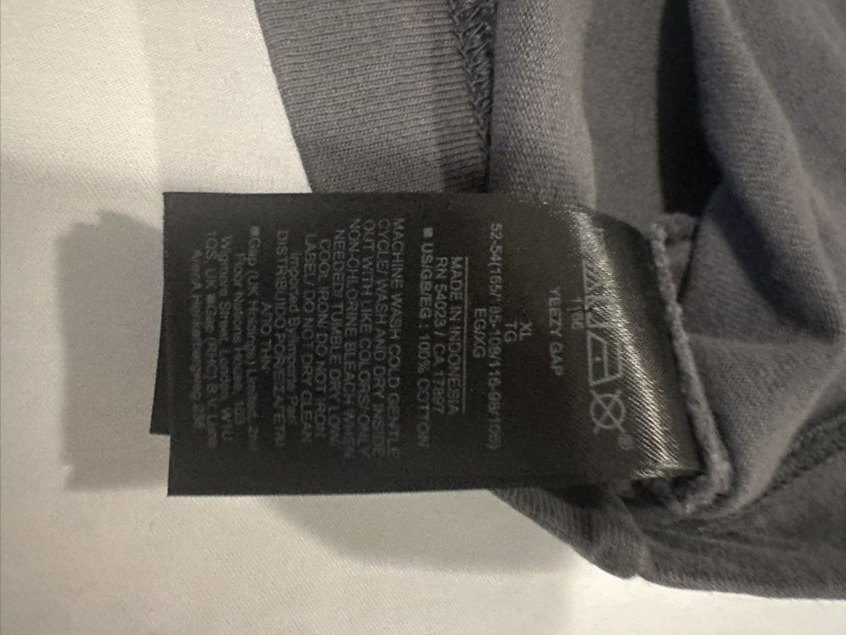Gap × Yeezy Yeezy x Gap Logo Longsleeve Tee (Dark Green) Size US XL / EU 56 / 4 - 4 Thumbnail