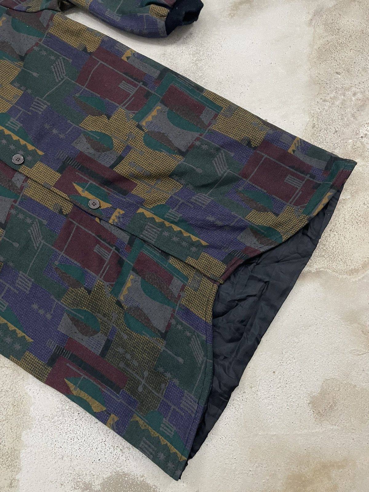 Japanese Brand Fashion Ino-House Abstract Japanese Motive Size L / US 10 / IT 46 - 11 Thumbnail