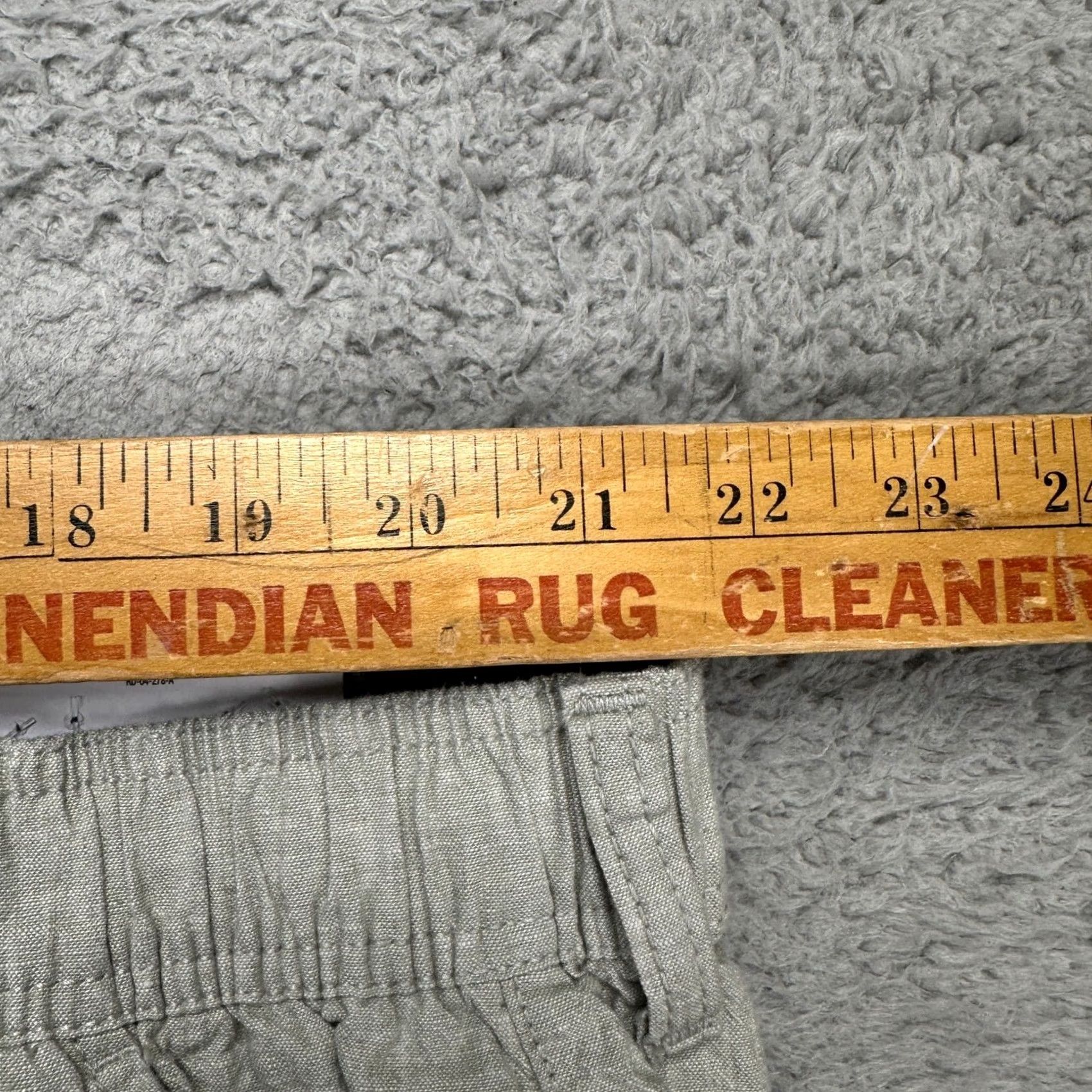 Vintage St. John's Bay Mens Cargo Shorts 44X9 Khaki Stretchable Waist Casual Pockets NEW Size US 44 / EU 60 - 6 Thumbnail