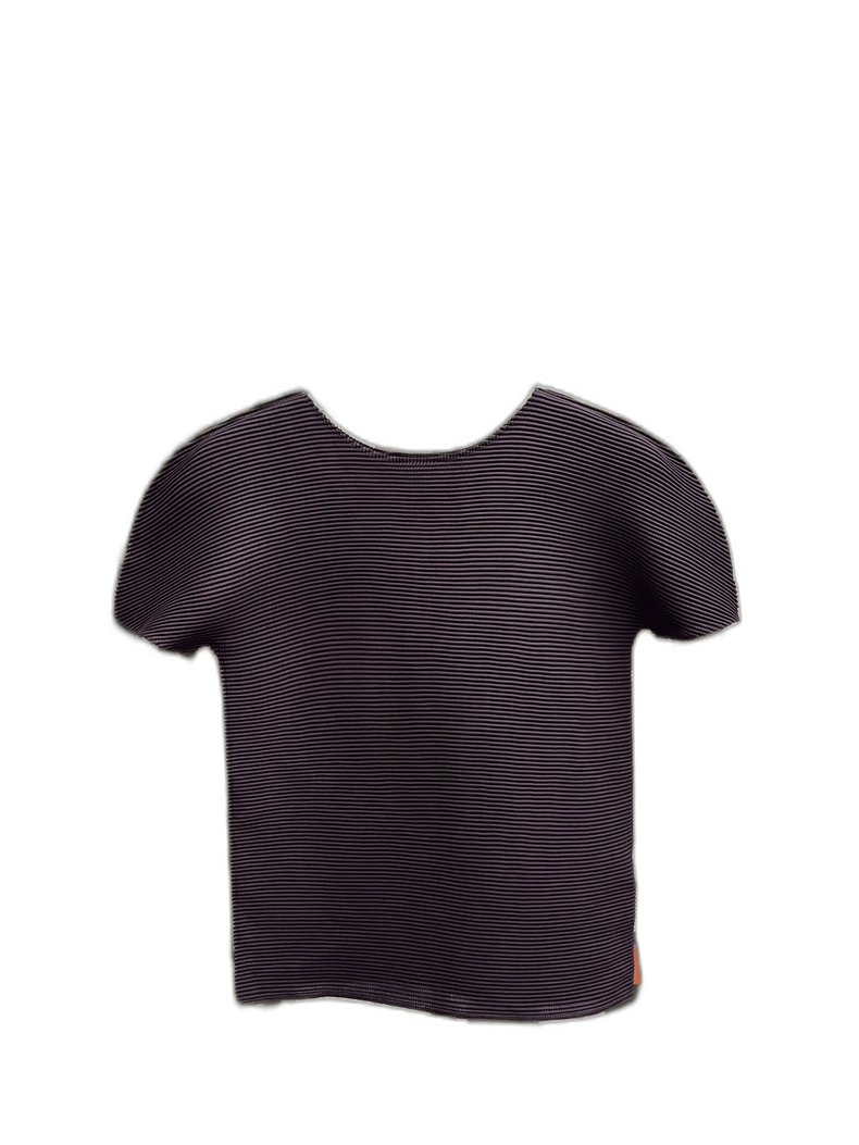 Issey Miyake Issey Miyake Short Sleeve Purple Top-yf Size US M / EU 48-50 / 2 - 1 Thumbnail