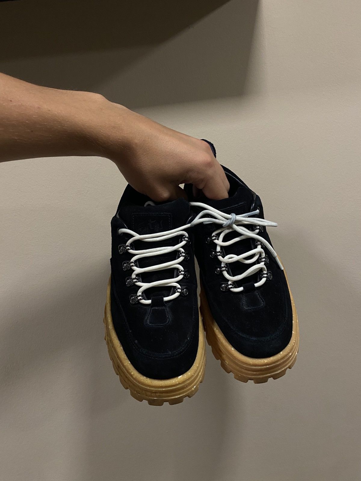 Eytys Eytys Suede Platform Sneakers Size US 8 / IT 38 - 2 Thumbnail