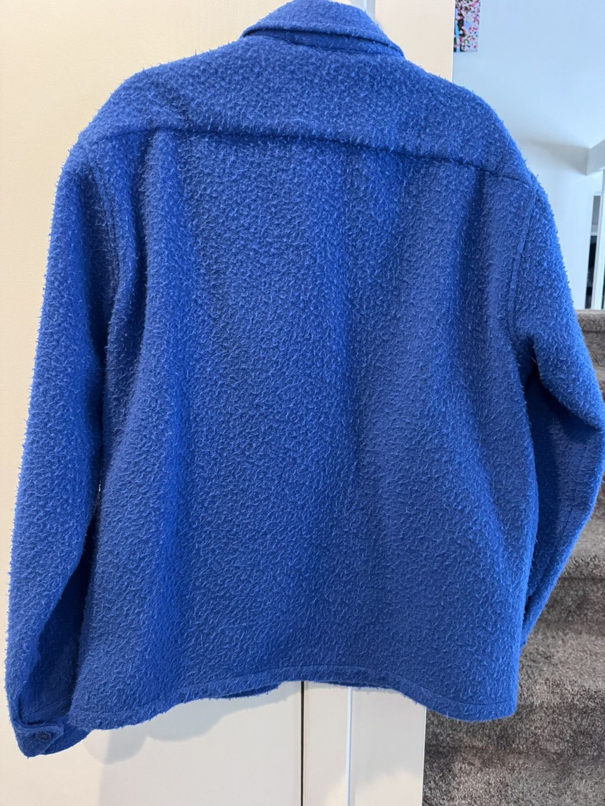 Percival Casentino Wool Fleece Overshirt Size US XL / EU 56 / 4 - 4 Thumbnail
