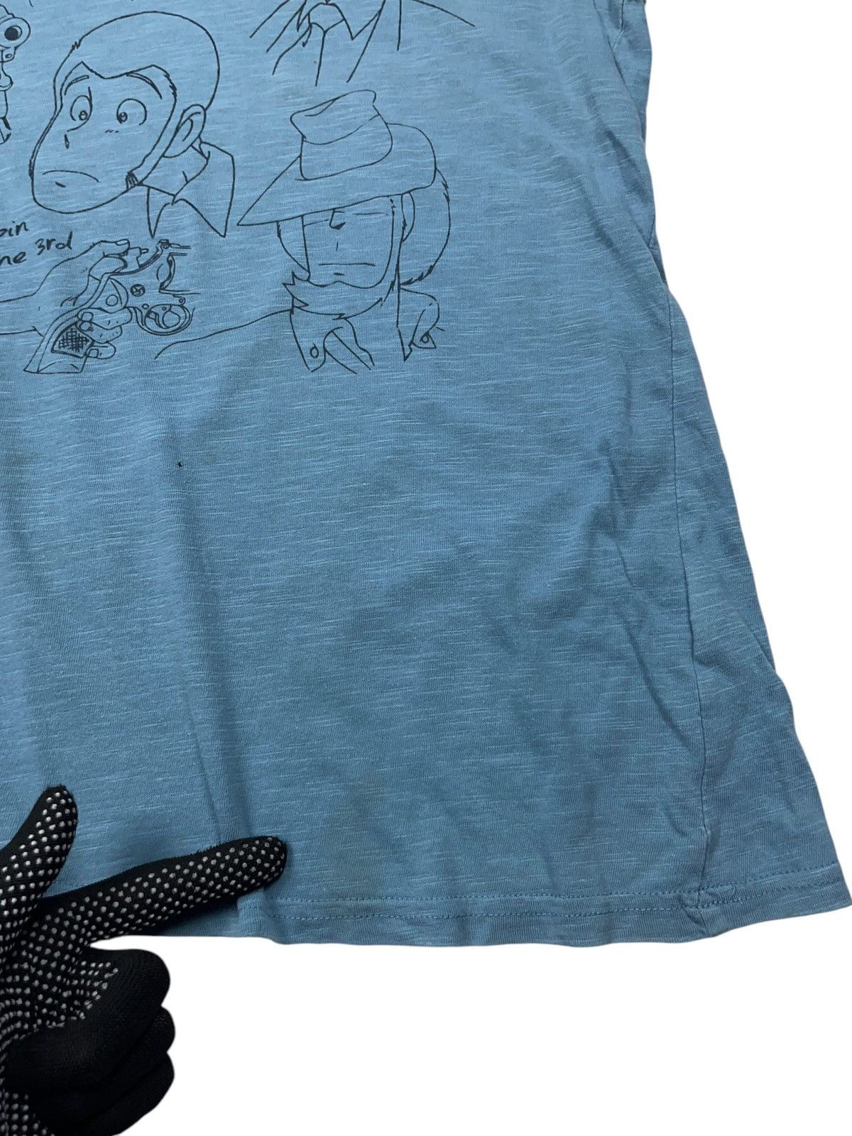Anime × Vintage Vintage y2k Lupin The 3rd Anime T-shirt Size US M / EU 48-50 / 2 - 8 Thumbnail
