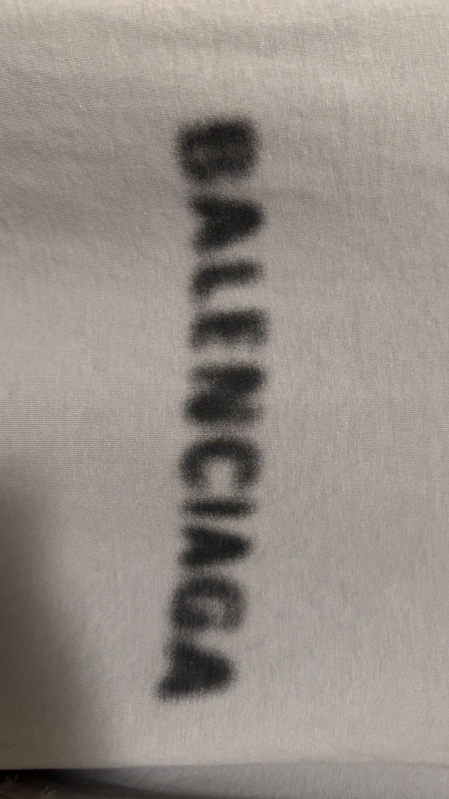 Balenciaga Balenciaga blurred logo distressed tee Size US XXS / EU 40 - 3 Thumbnail
