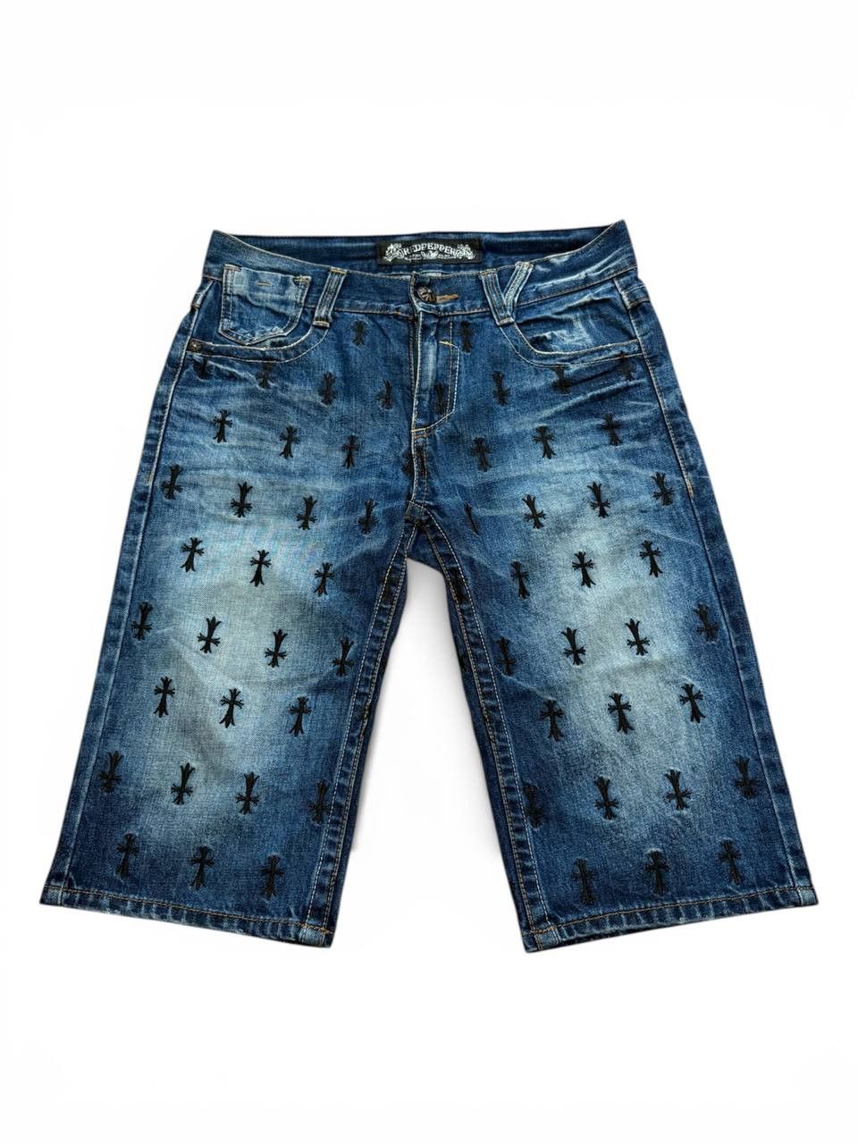 Vintage Red Pepper Chrome Hearts Cross Style Size US 30 / EU 46 - 1 Thumbnail