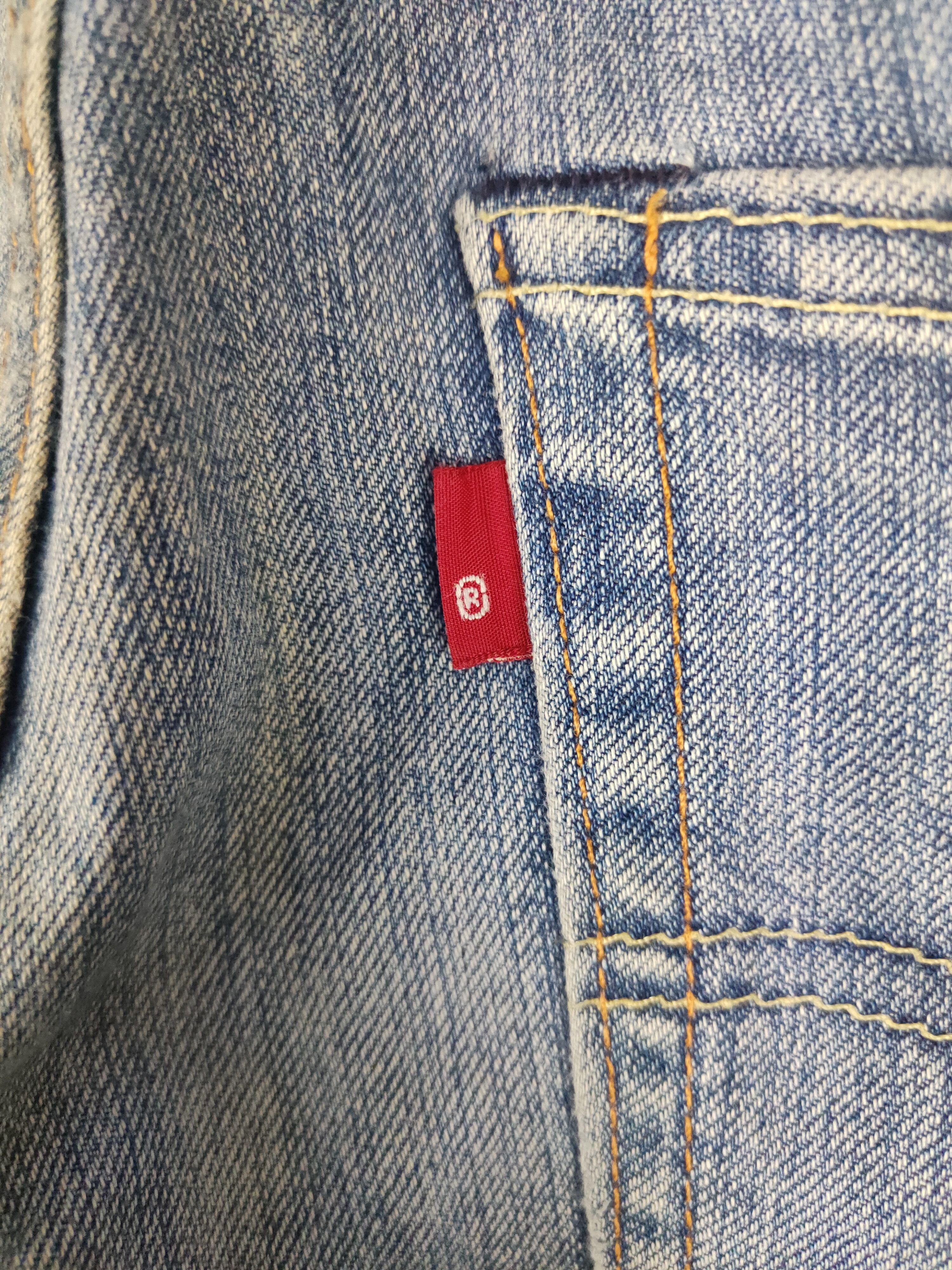 Levi's Levi's Blue Faded Distressed Ripped Jeans #S1878 Size US 31 - 10 Thumbnail