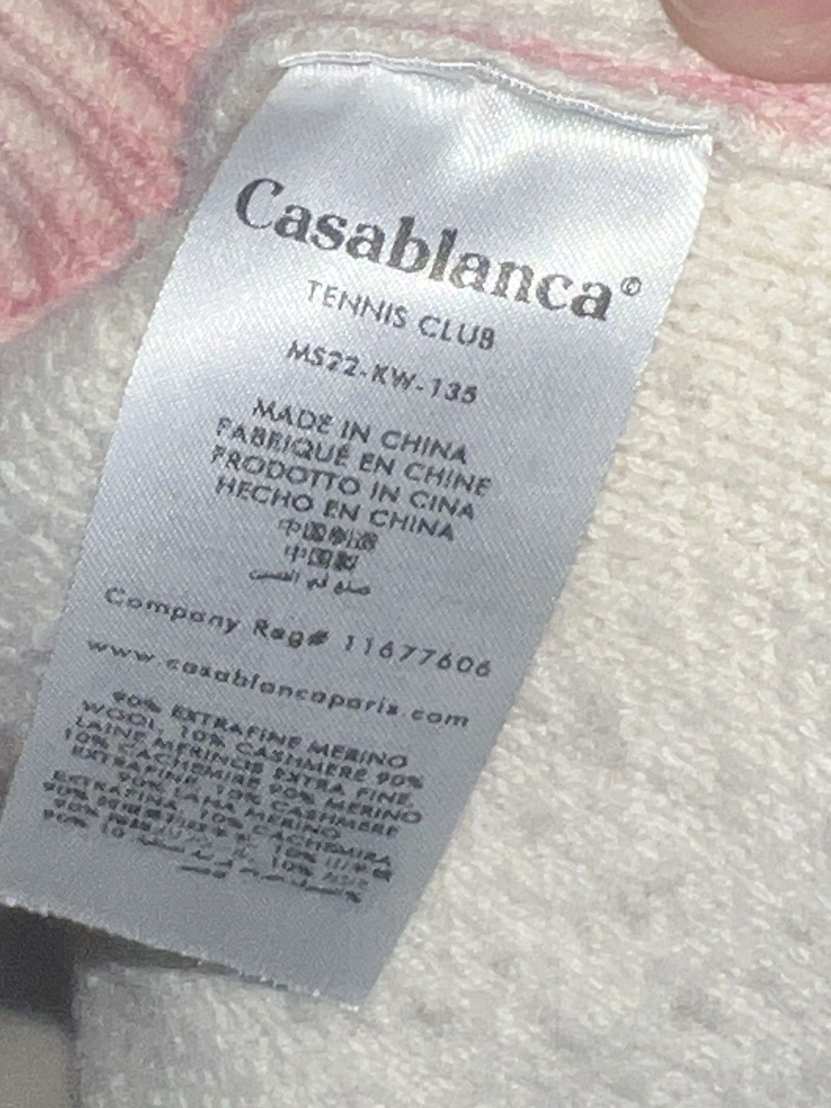Casablanca Casablanca skyline cafe print Merino Wool Crewneck Sweater Size US XL / EU 56 / 4 - 5 Thumbnail