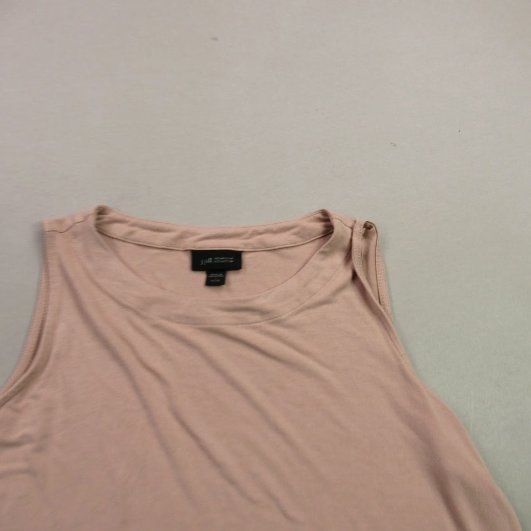 J. Jill J Jill Shirt Womens Small Petite Sleeveless Pullover Lightweight Crew Neck Peach Size S / US 4 / IT 40 - 2 Thumbnail