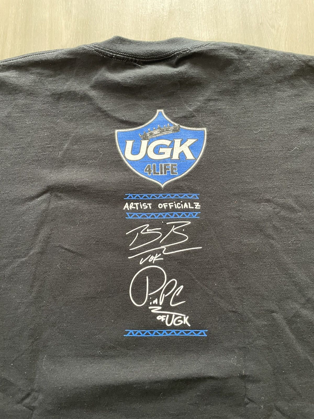 Rap Tees × Vintage Vintage Algierz UGK Bun B and Pimp C Raptee Mens 4XL Size US XXL / EU 58 / 5 - 4 Thumbnail