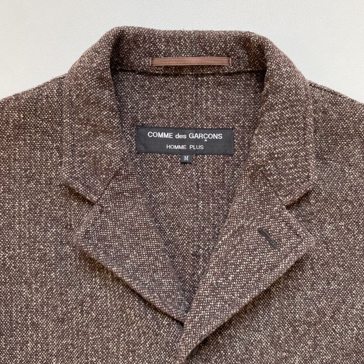 Comme des Garcons Homme Plus S/S 1995 Brown Weave Cotton Overcoat Size US M / EU 48-50 / 2 - 4 Thumbnail