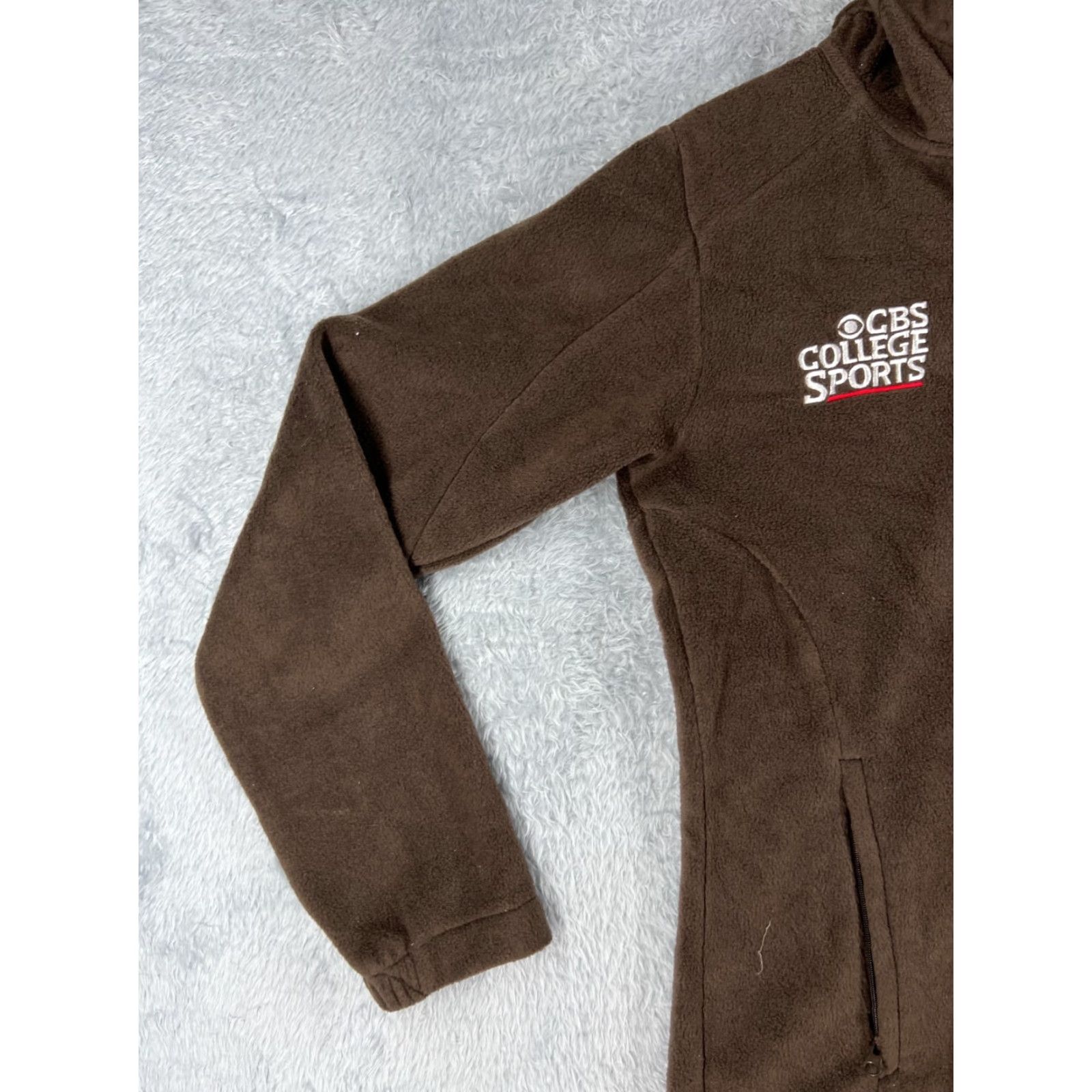 CB Sports Columbia Hoodie Womens Medium Brown Full Zip Logo Sports Activewear Men’s? Size M / US 6-8 / IT 42-44 - 3 Thumbnail
