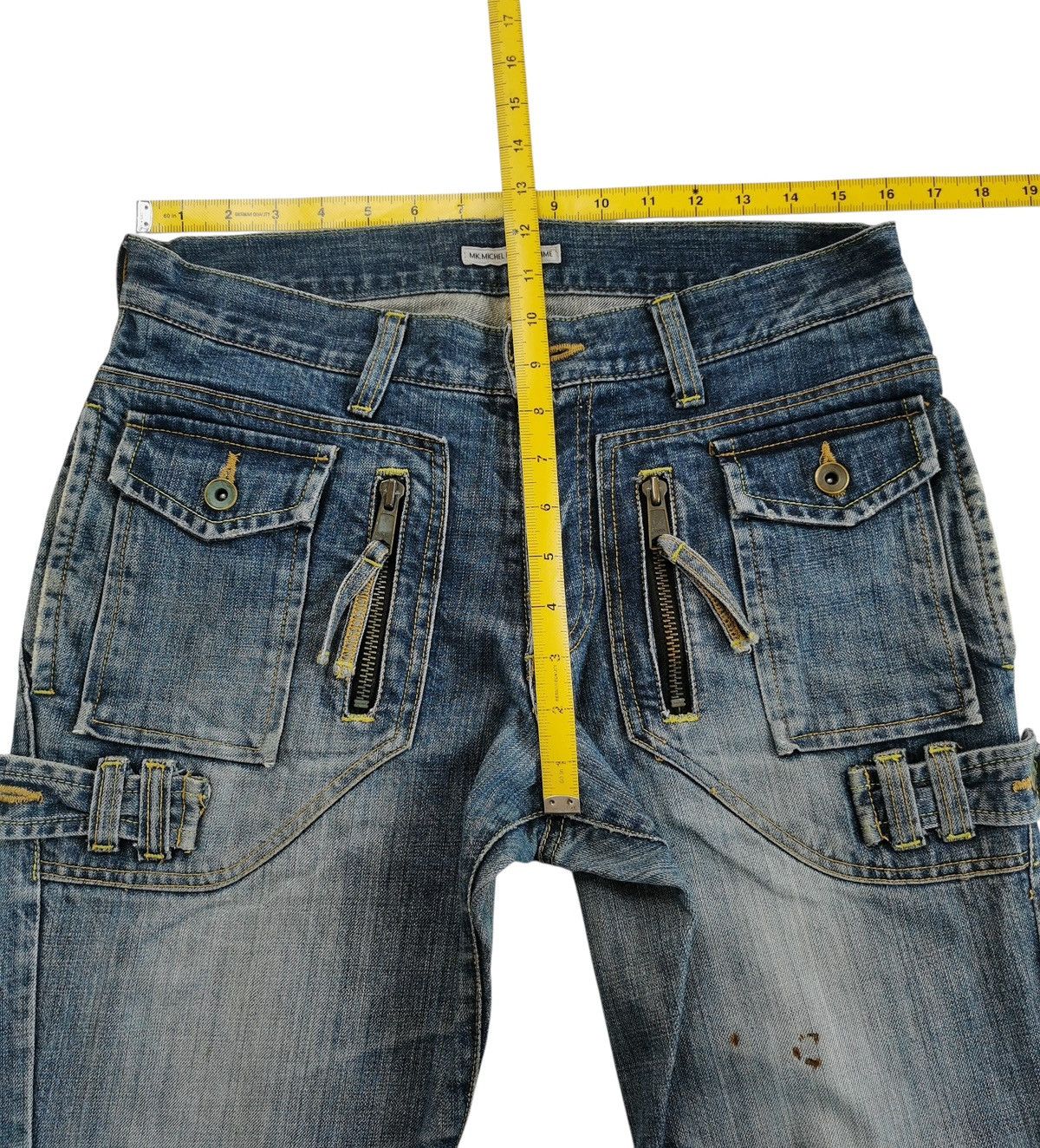 Michel Klein Avantgarde Michel Klein Homme Multipockets, Denim Jeans Size US 32 / EU 48 - 14 Thumbnail