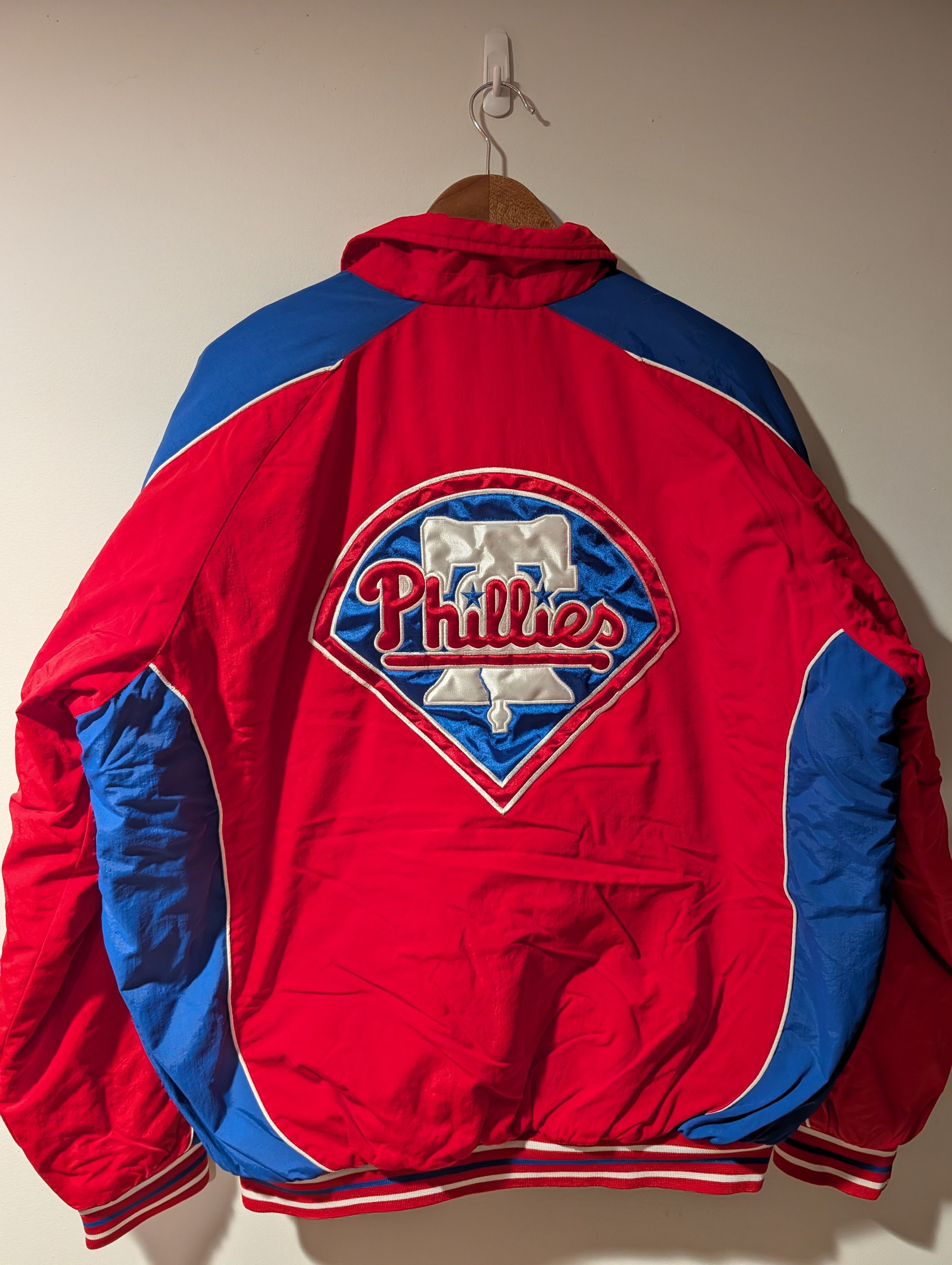 MLB Vintage Philadelphia Phillies Jacket Baseball 90s Outdoor Size US L / EU 52-54 / 3 - 4 Thumbnail